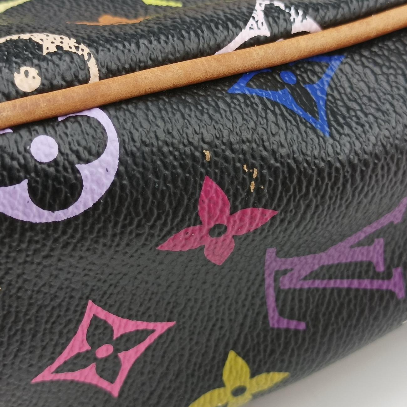 Pre-owned Louis Vuitton Lodge GM Noir   Monogram Multicolor M40052 shoulderbag | stylenewstar