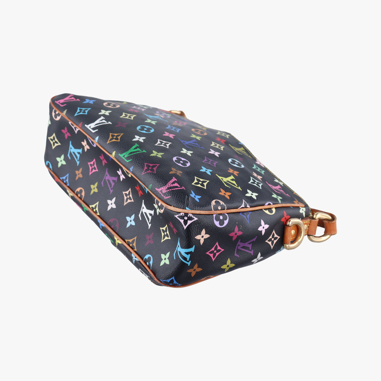 Pre-owned Louis Vuitton Lodge GM Noir   Monogram Multicolor M40052 shoulderbag | stylenewstar