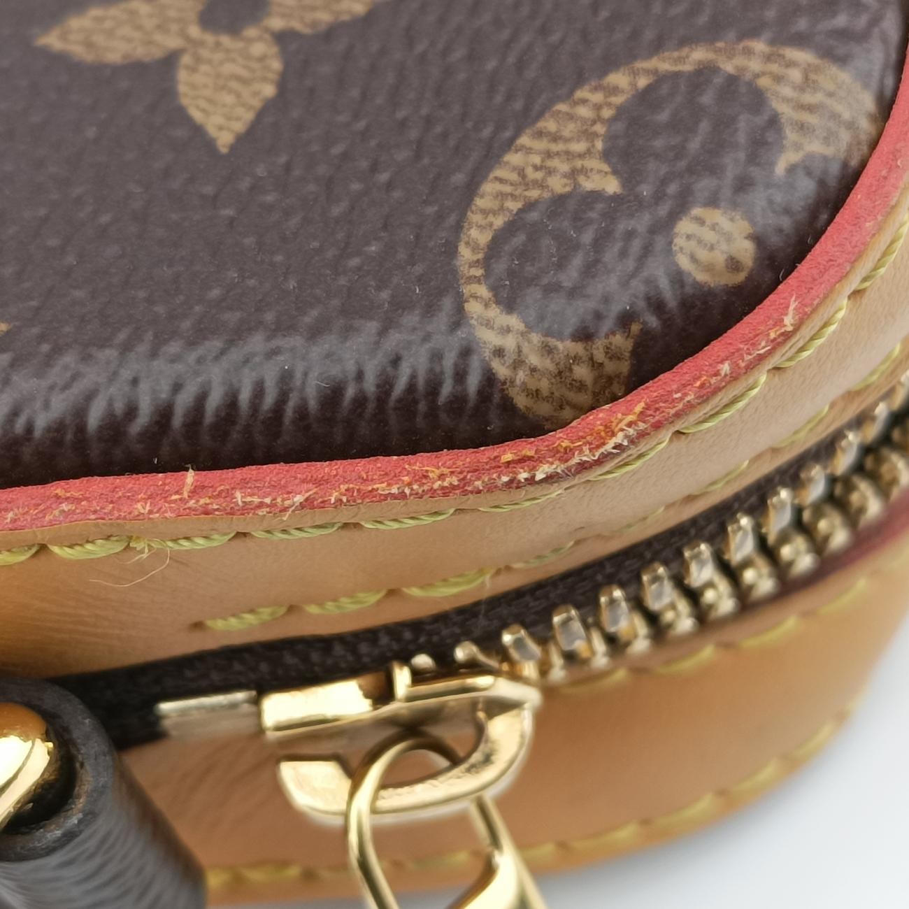 Secondhand Louis Vuitton Trio Messenger brown Monogram Stripe M45965 shoulderbag | stylenewstar