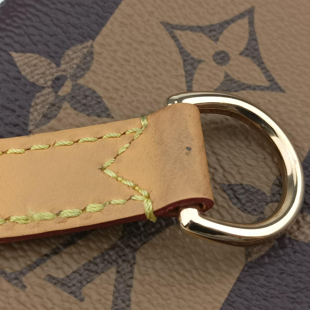 Secondhand Louis Vuitton Trio Messenger brown Monogram Stripe M45965 shoulderbag | stylenewstar