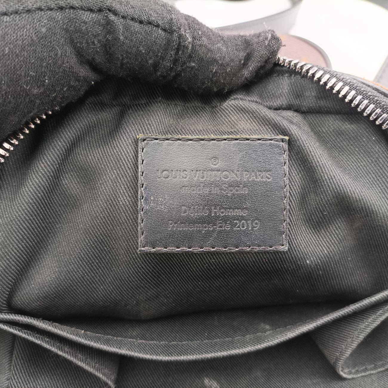 Pre-owned Louis Vuitton Solar Ray Utility Side Brown Monogram Canvas M44477 bum bag/waist bag | stylenewstar