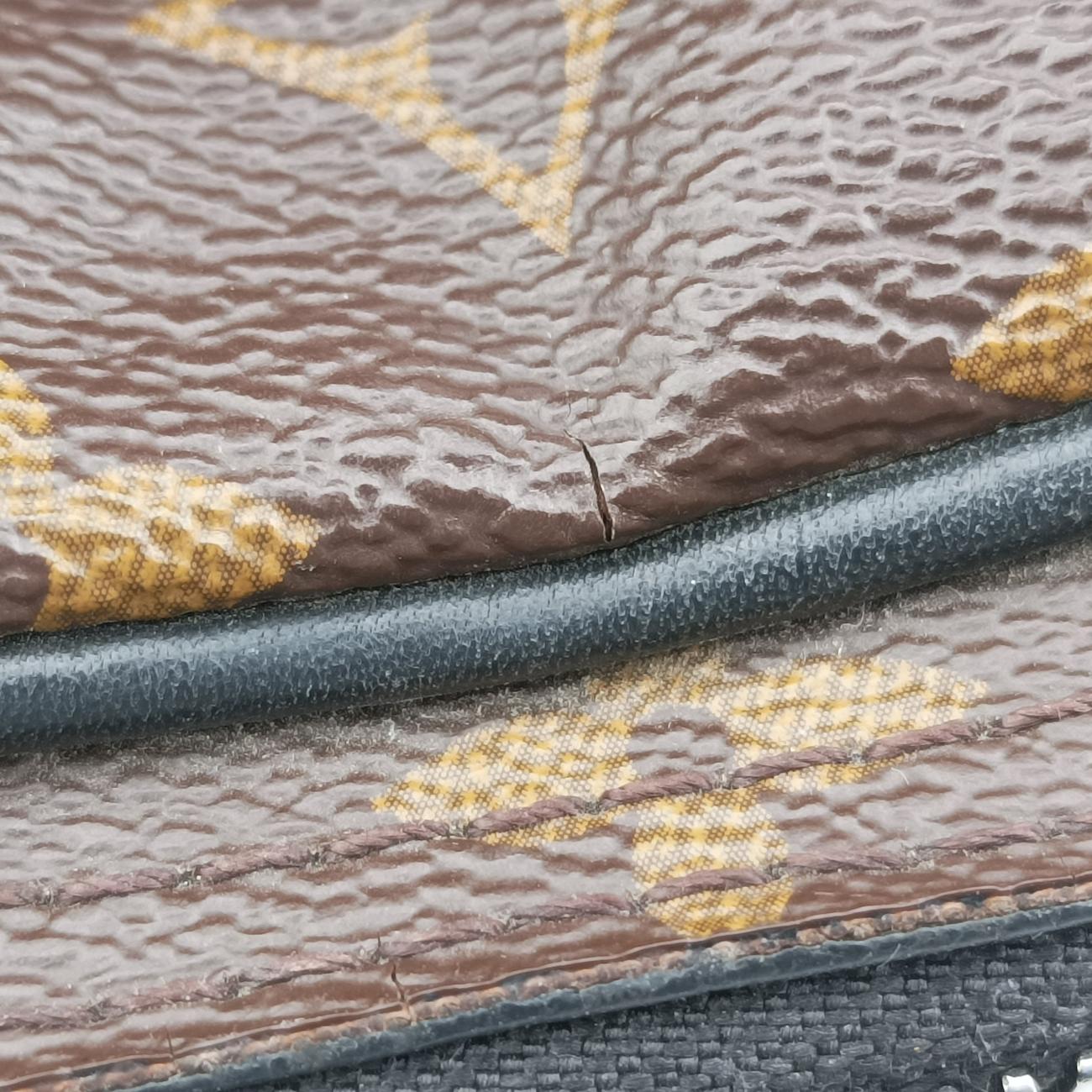 Pre-owned Louis Vuitton Solar Ray Utility Side Brown Monogram Canvas M44477 bum bag/waist bag | stylenewstar