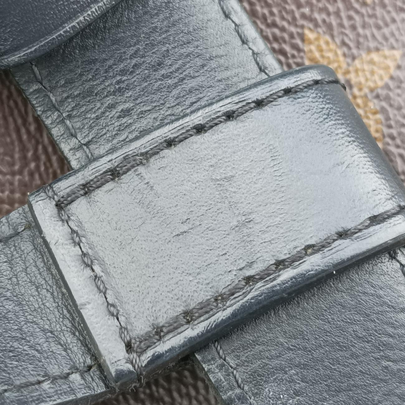 Pre-owned Louis Vuitton Solar Ray Utility Side Brown Monogram Canvas M44477 bum bag/waist bag | stylenewstar