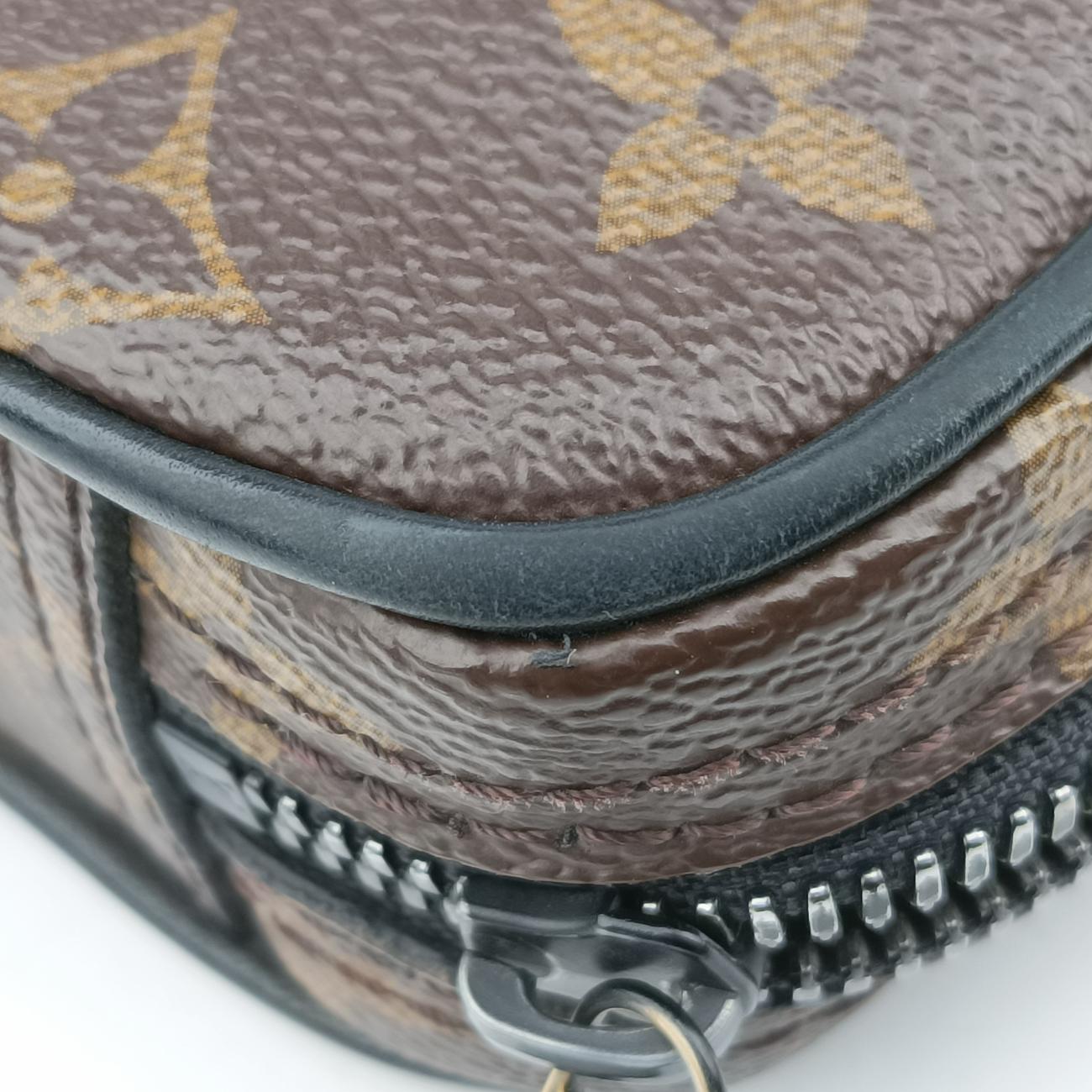 Pre-owned Louis Vuitton Solar Ray Utility Side Brown Monogram Canvas M44477 bum bag/waist bag | stylenewstar