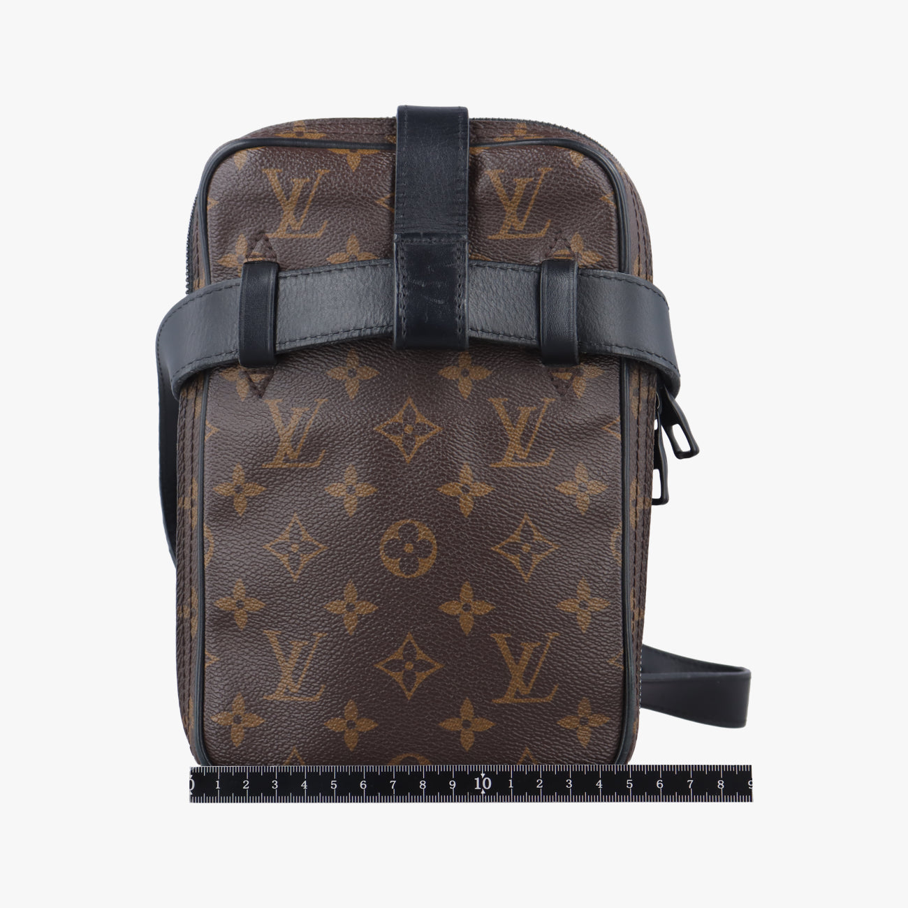 Pre-owned Louis Vuitton Solar Ray Utility Side Brown Monogram Canvas M44477 bum bag/waist bag | stylenewstar