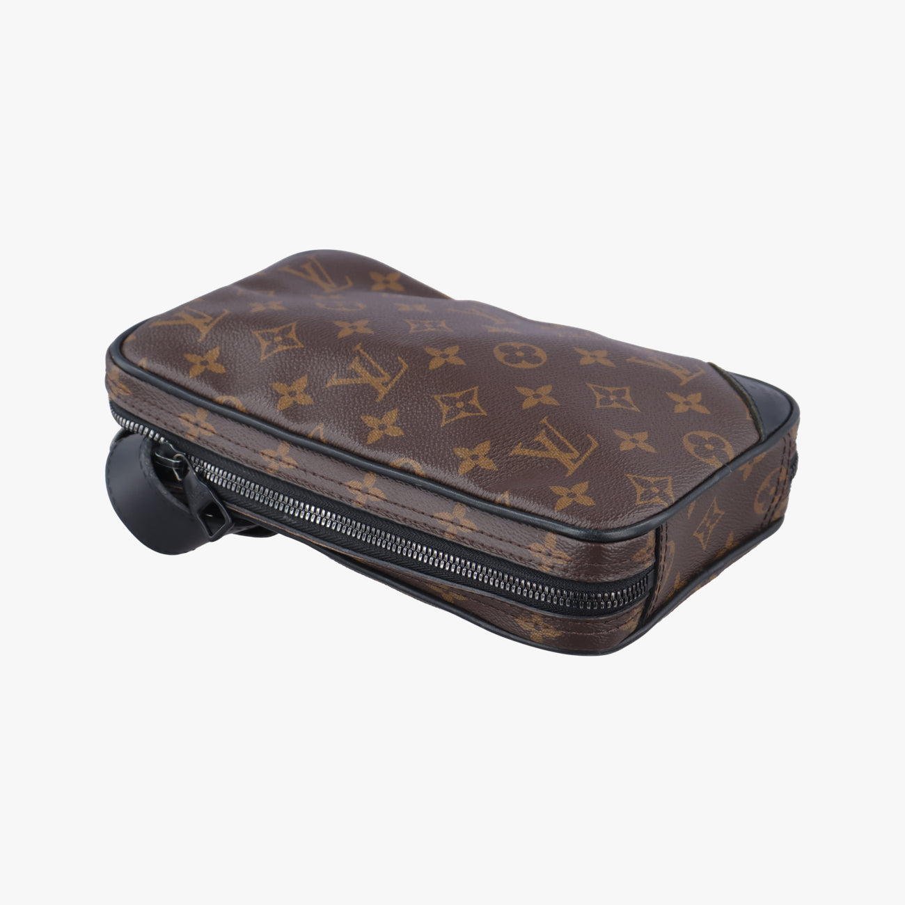 Pre-owned Louis Vuitton Solar Ray Utility Side Brown Monogram Canvas M44477 bum bag/waist bag | stylenewstar