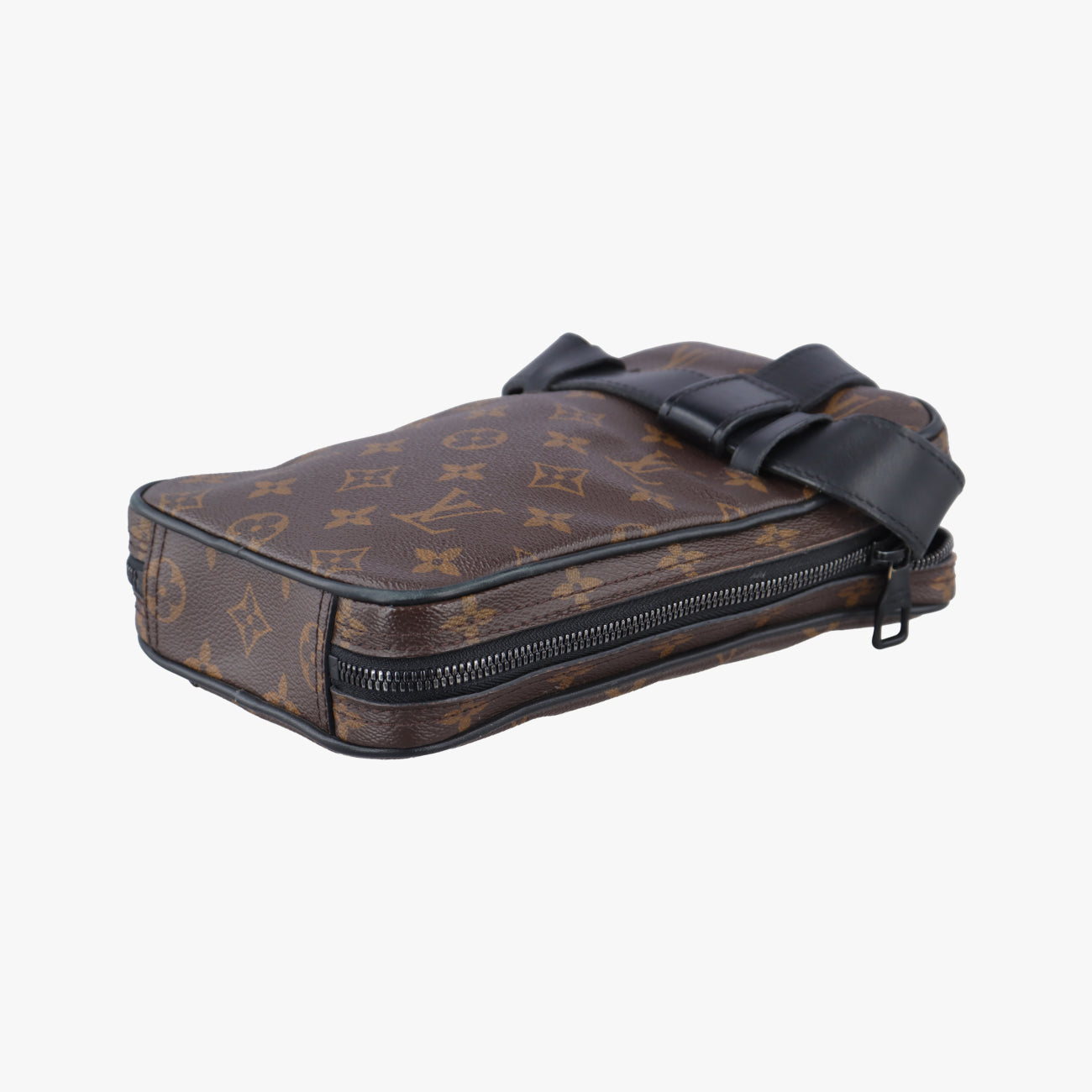 Pre-owned Louis Vuitton Solar Ray Utility Side Brown Monogram Canvas M44477 bum bag/waist bag | stylenewstar