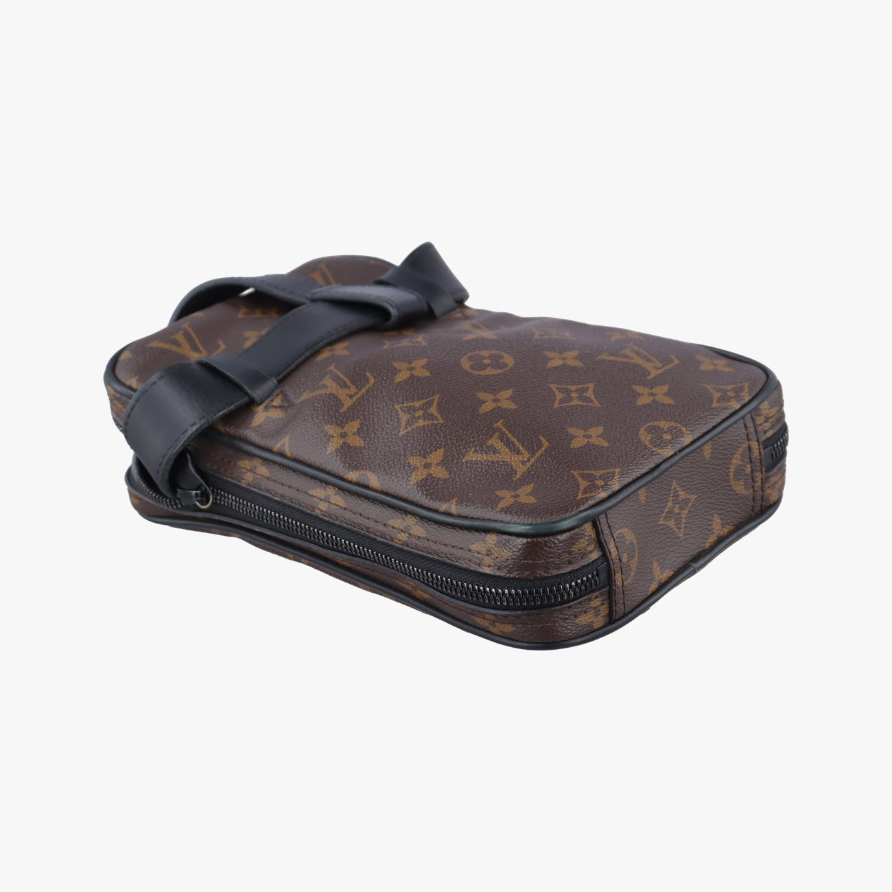 Pre-owned Louis Vuitton Solar Ray Utility Side Brown Monogram Canvas M44477 bum bag/waist bag | stylenewstar