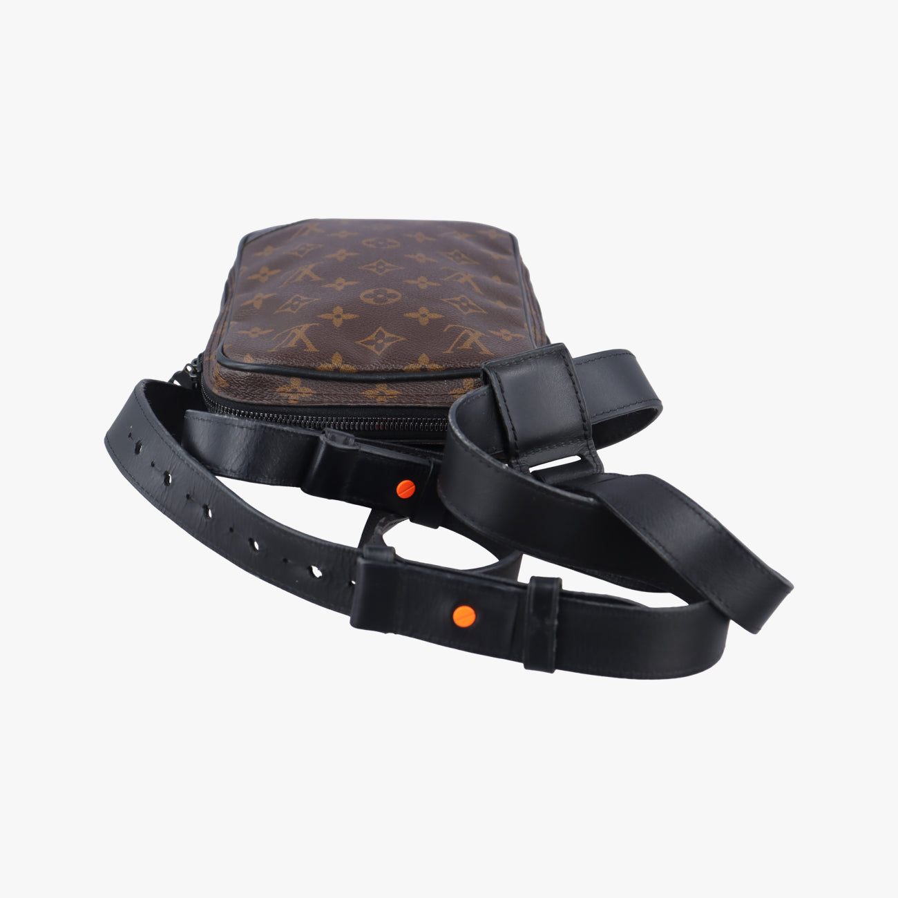Pre-owned Louis Vuitton Solar Ray Utility Side Brown Monogram Canvas M44477 bum bag/waist bag | stylenewstar