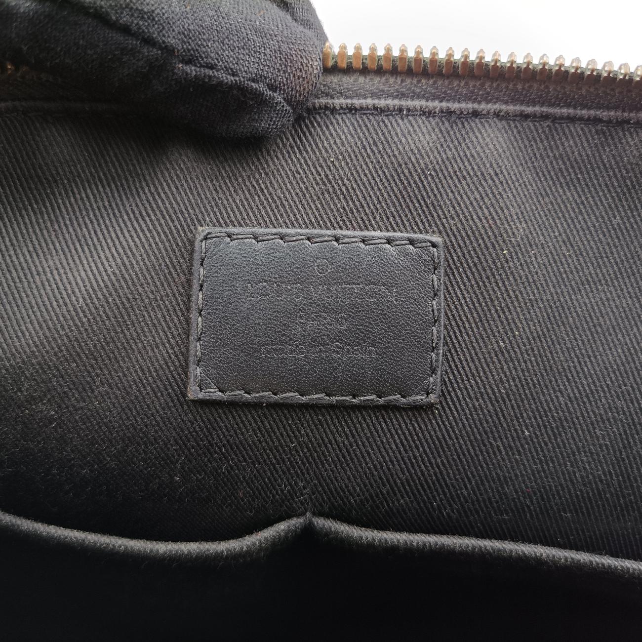 Pre-owned Louis Vuitton Discovery Messenger PM Onyx Damier Infini Leather N42415 shoulderbag | stylenewstar