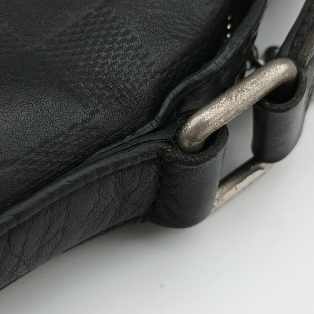 Pre-owned Louis Vuitton Discovery Messenger PM Onyx Damier Infini Leather N42415 shoulderbag | stylenewstar