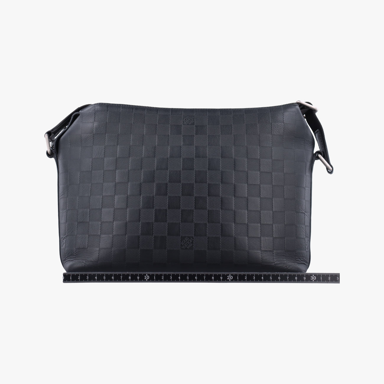 Pre-owned Louis Vuitton Discovery Messenger PM Onyx Damier Infini Leather N42415 shoulderbag | stylenewstar