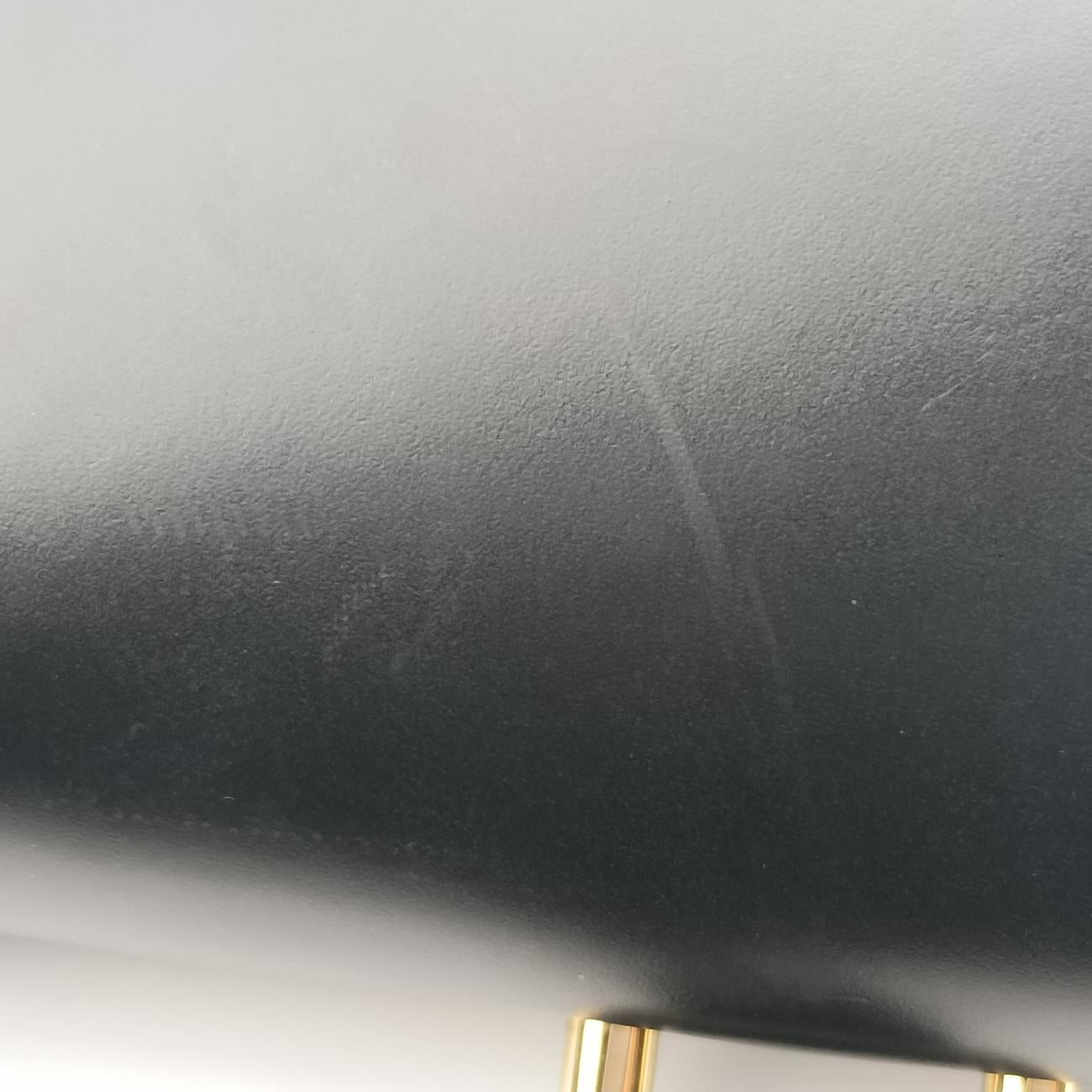 Secondhand Louis Vuitton One-handle Flap MM　　 brown×black Monogram Canvas×calf leather M43125 shoulderbag | stylenewstar