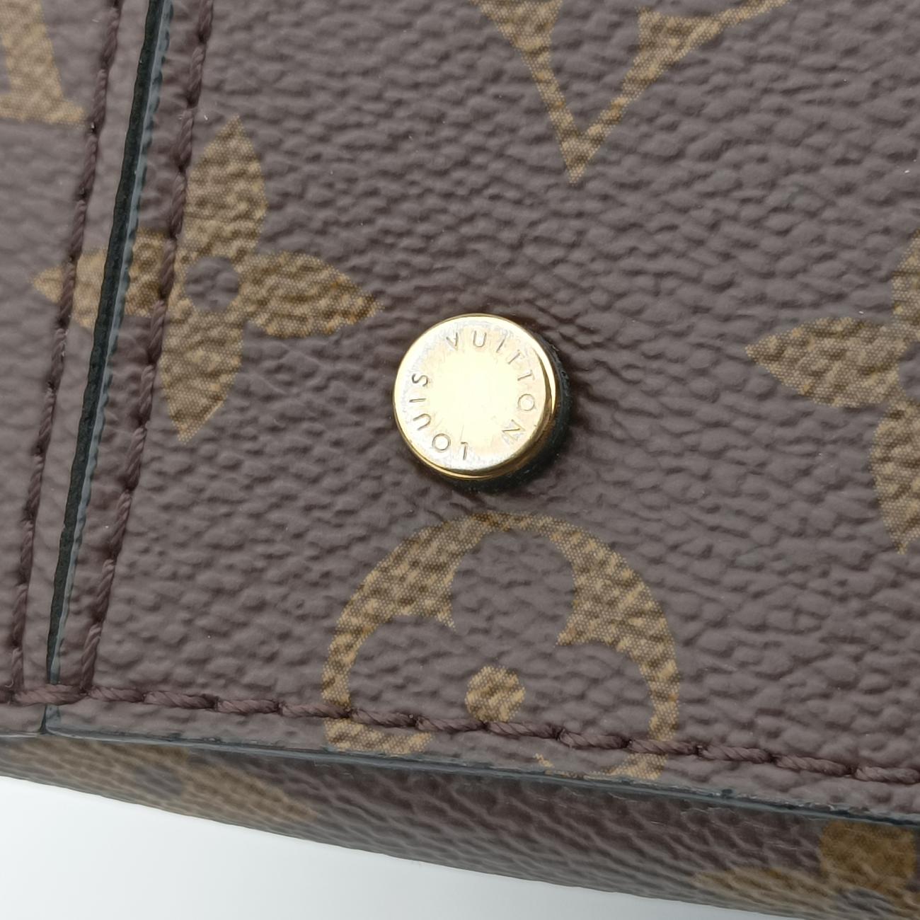 Secondhand Louis Vuitton One-handle Flap MM　　 brown×black Monogram Canvas×calf leather M43125 shoulderbag | stylenewstar