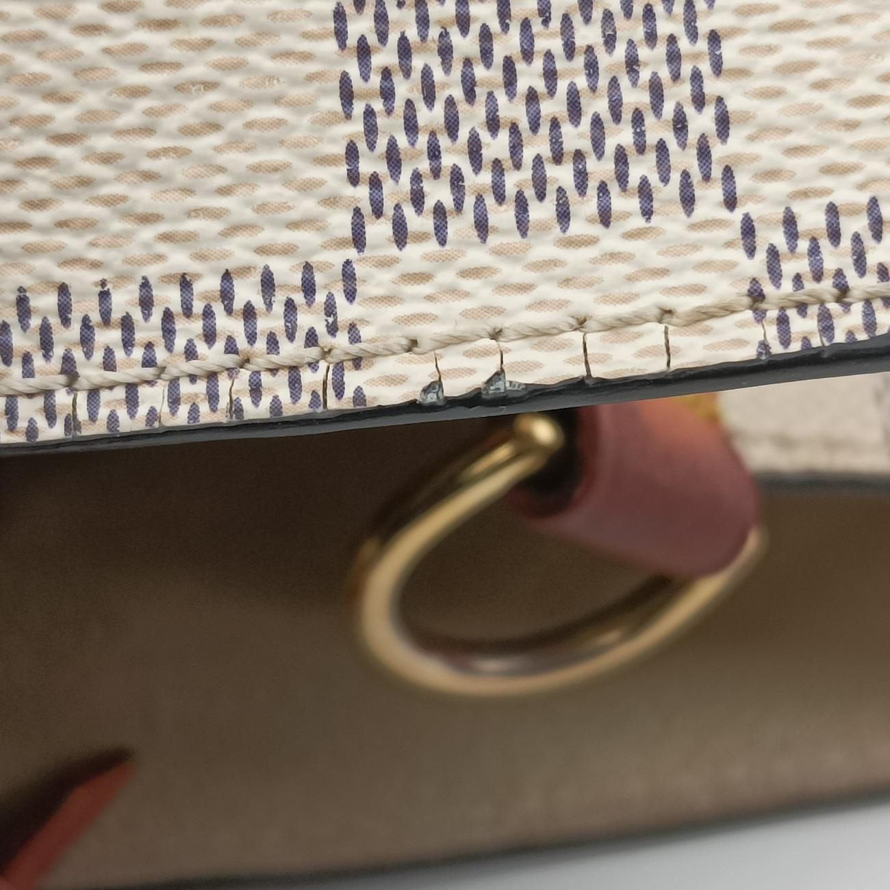 Pre-owned Louis Vuitton NéONOé Summer Trunk Azur×multicolor Damier Canvas N41066 shoulderbag | stylenewstar