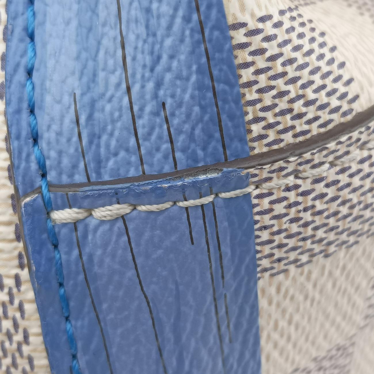 Pre-owned Louis Vuitton NéONOé Summer Trunk Azur×multicolor Damier Canvas N41066 shoulderbag | stylenewstar