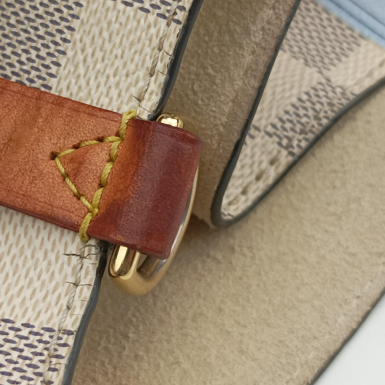 Pre-owned Louis Vuitton NéONOé Summer Trunk Azur×multicolor Damier Canvas N41066 shoulderbag | stylenewstar