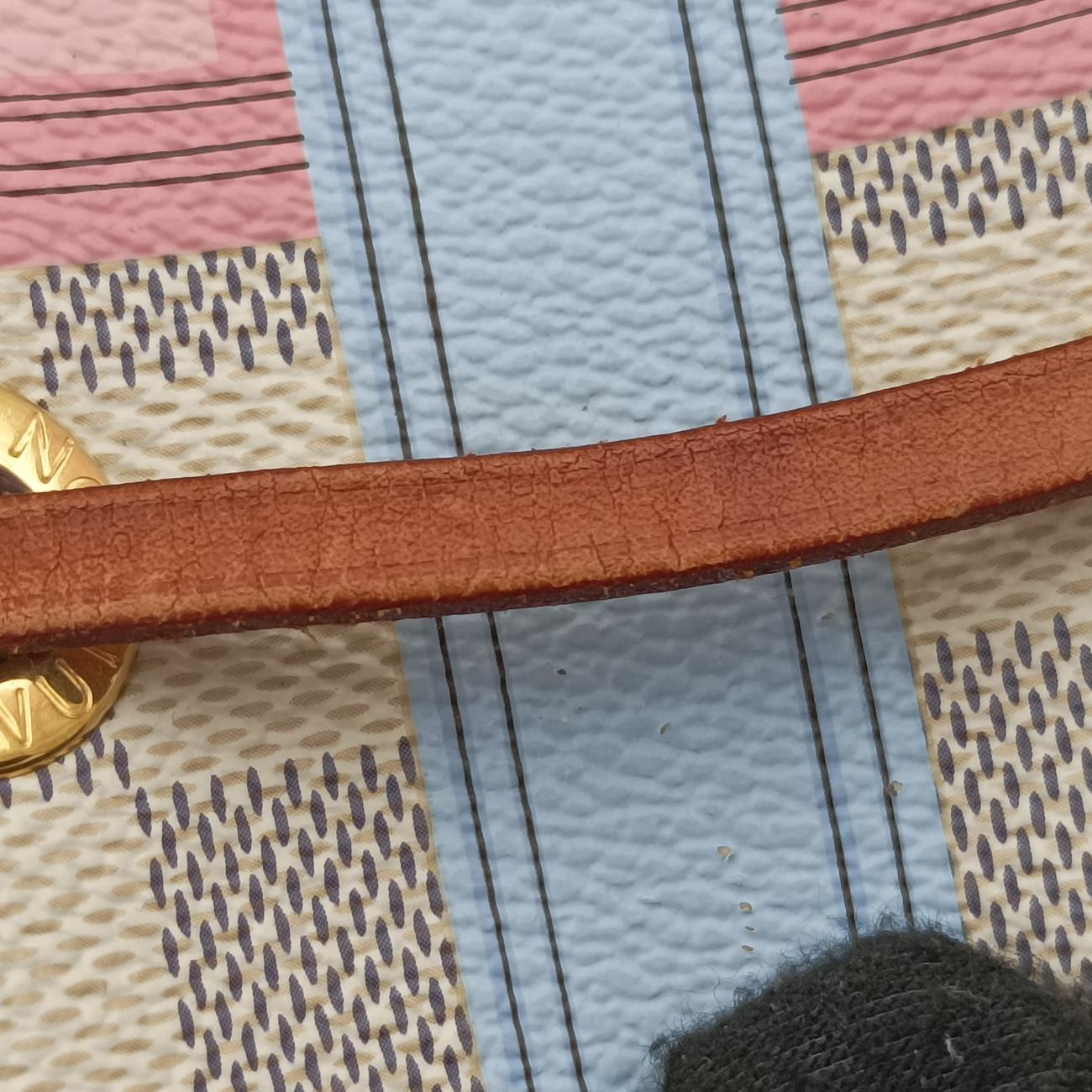 Pre-owned Louis Vuitton NéONOé Summer Trunk Azur×multicolor Damier Canvas N41066 shoulderbag | stylenewstar