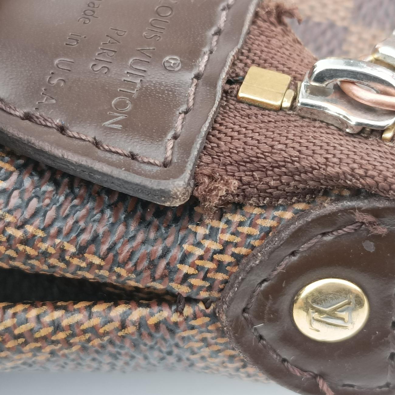 Pre-owned Louis Vuitton Eva Ebene Damier canvas N55213 shoulderbag | stylenewstar