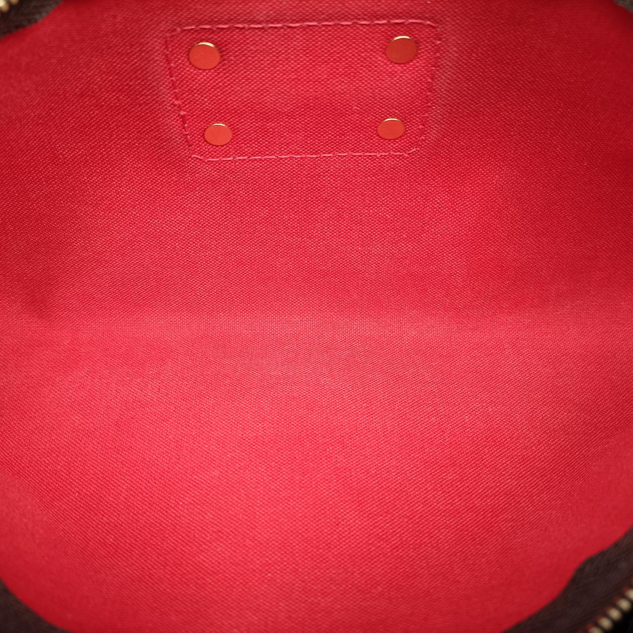 Pre-owned Louis Vuitton Eva Ebene Damier canvas N55213 shoulderbag | stylenewstar