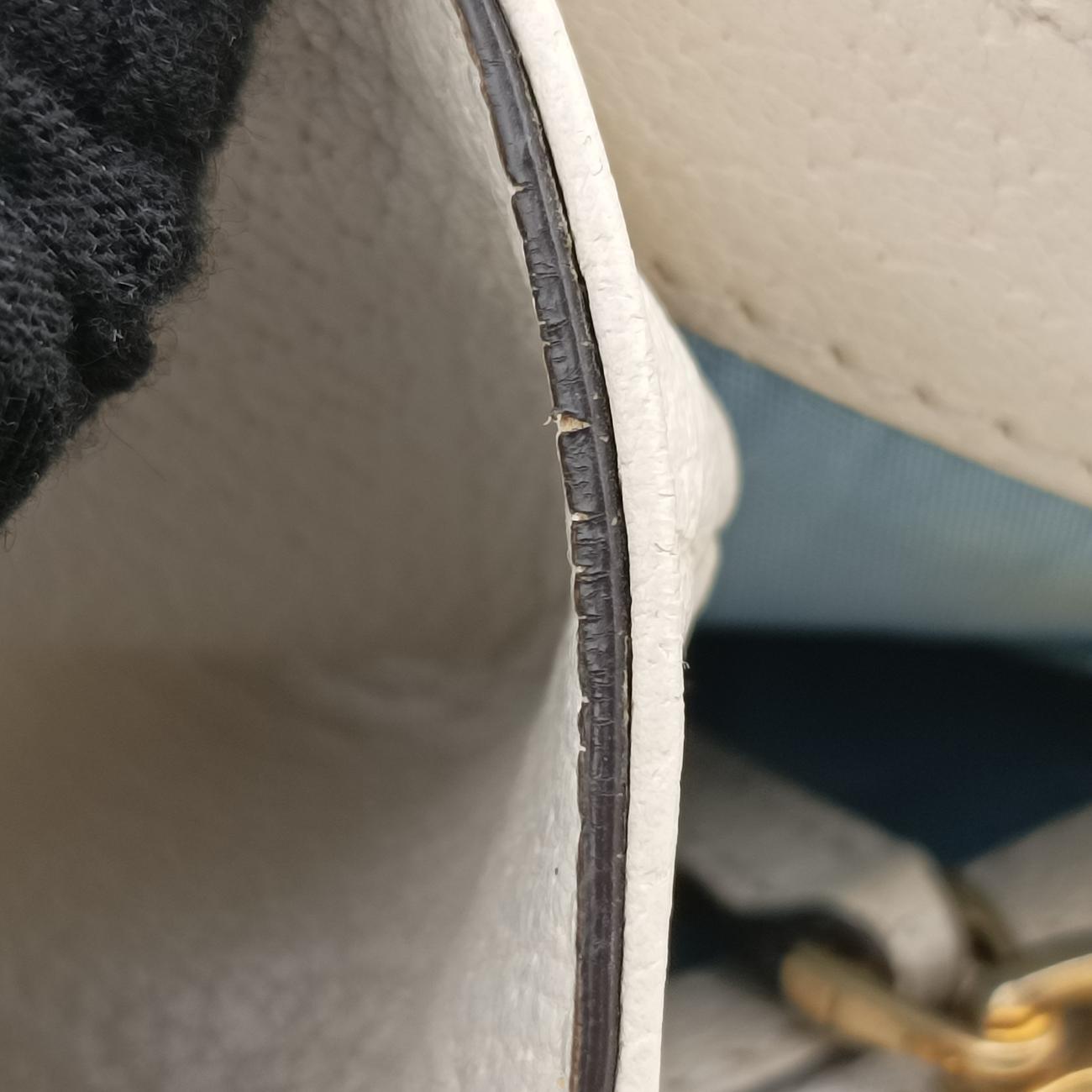 Secondhand Gucci Sylvie Ivory x Navy x Red Leather 524405 shoulderbag | stylenewstar