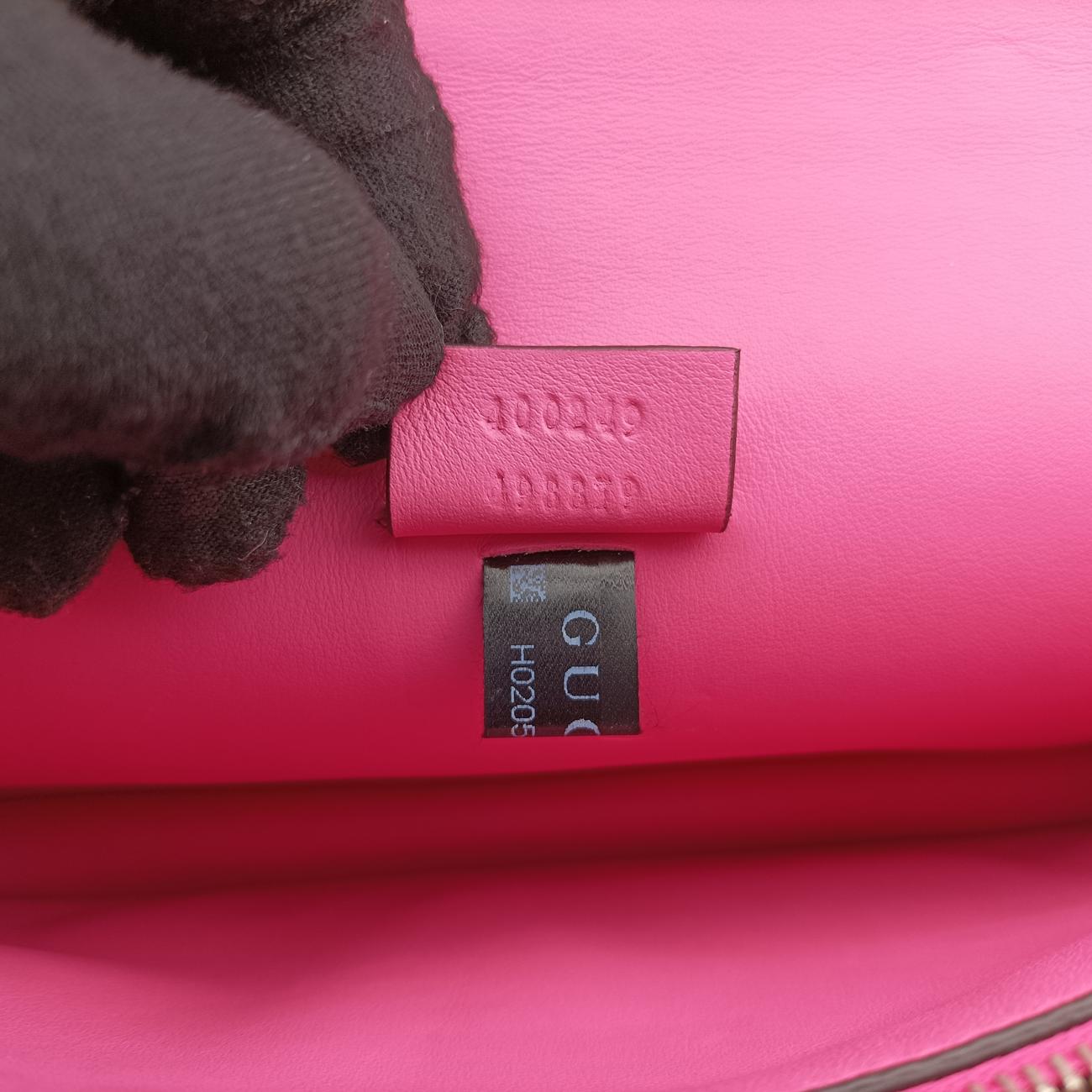 Pre-owned Gucci Dionysus Pink Suede 400249 shoulderbag | stylenewstar