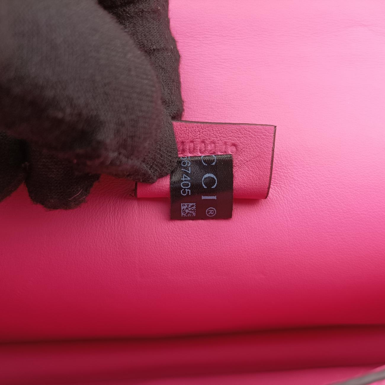 Pre-owned Gucci Dionysus Pink Suede 400249 shoulderbag | stylenewstar