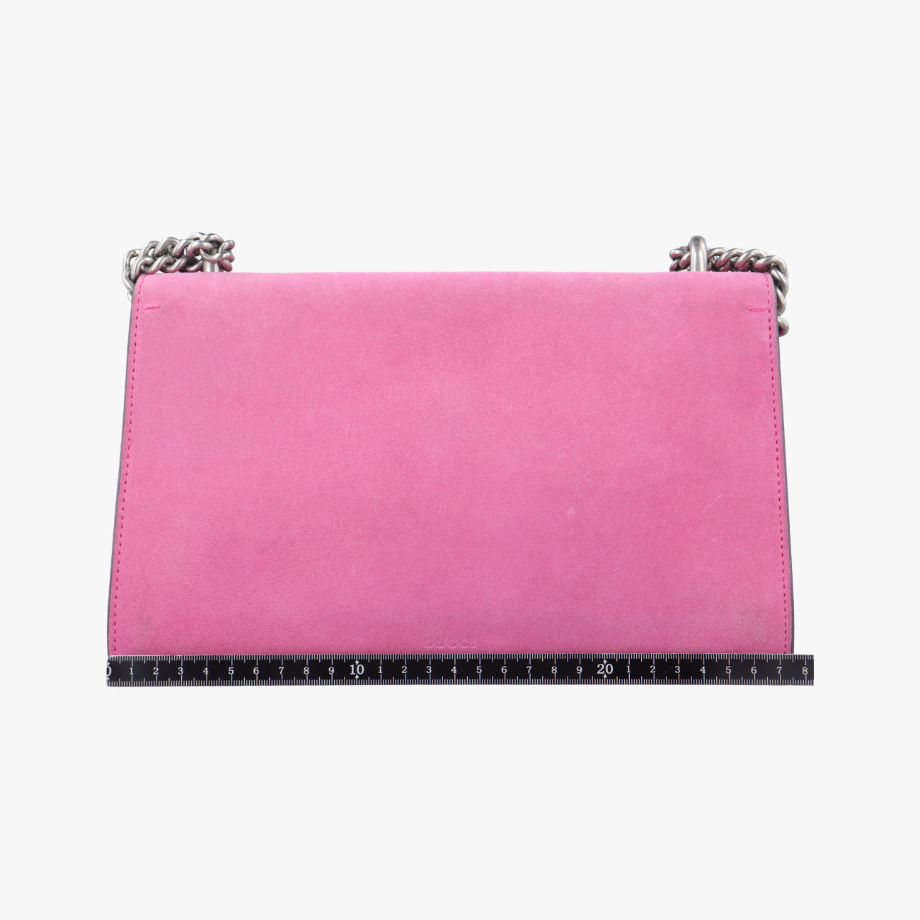 Pre-owned Gucci Dionysus Pink Suede 400249 shoulderbag | stylenewstar
