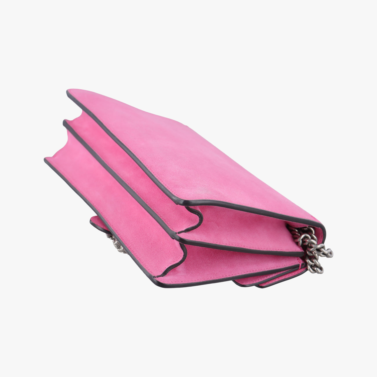 Pre-owned Gucci Dionysus Pink Suede 400249 shoulderbag | stylenewstar