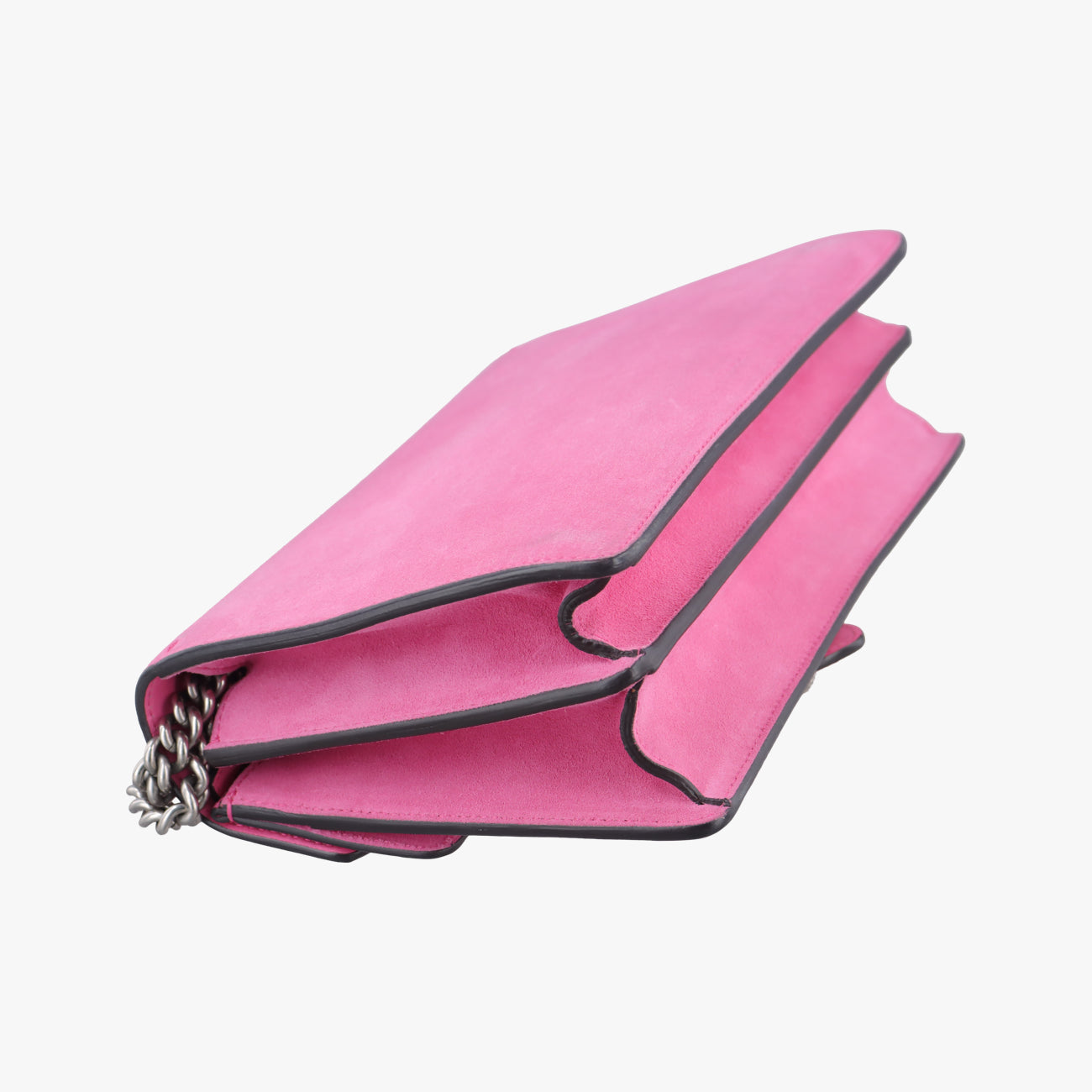 Pre-owned Gucci Dionysus Pink Suede 400249 shoulderbag | stylenewstar