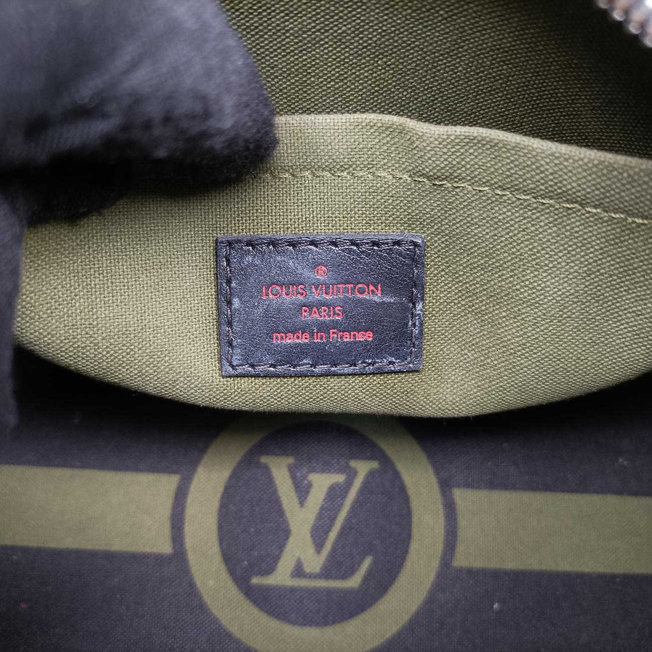 Pre-owned Louis Vuitton Dora Soft BB Rouge x Noir Damier Canvas M50217 shoulderbag | stylenewstar