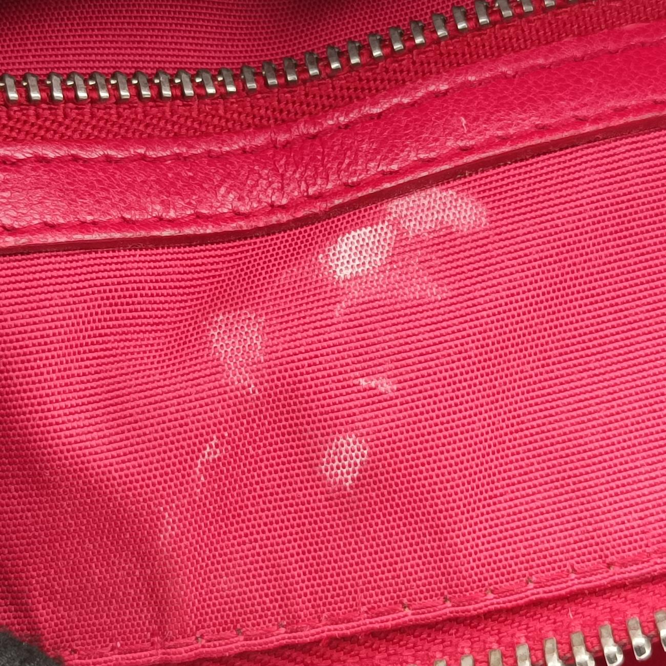 Vintage Christian Dior Granville Red lambskin  shoulderbag | stylenewstar