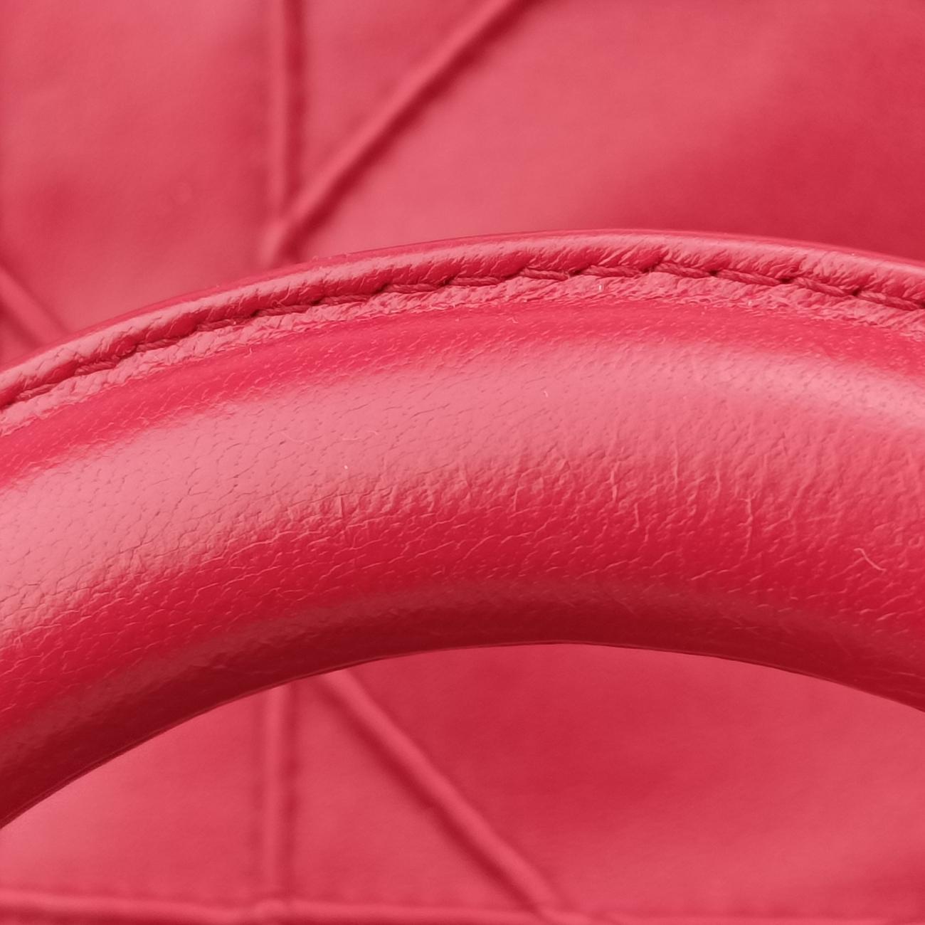 Vintage Christian Dior Granville Red lambskin  shoulderbag | stylenewstar