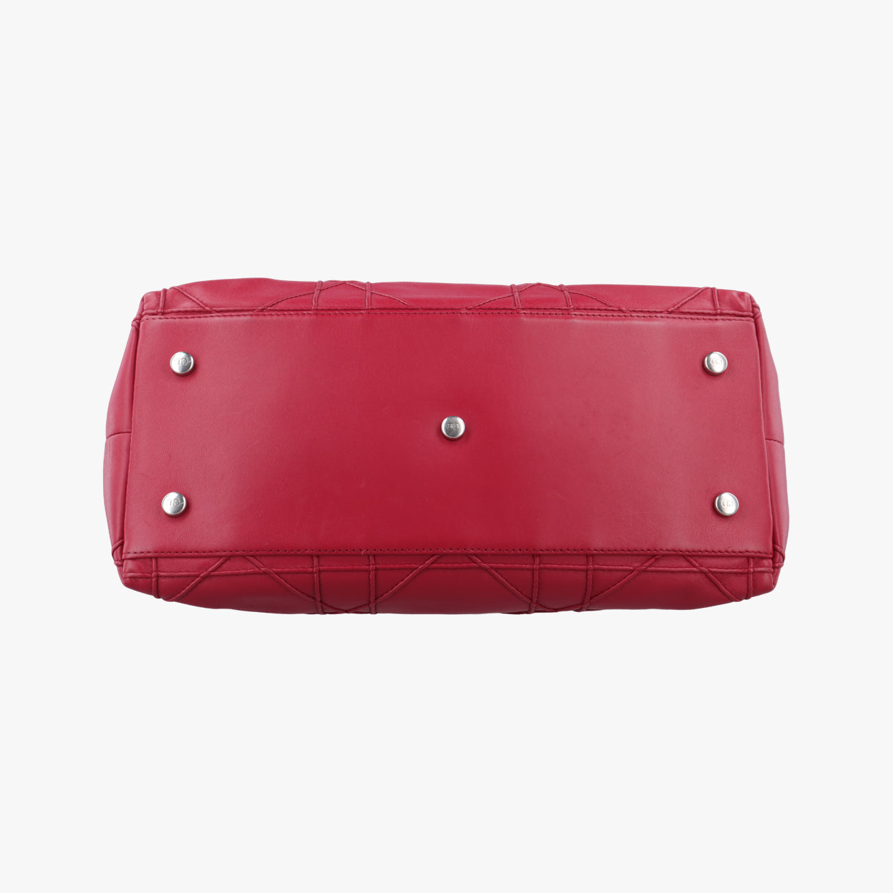 Vintage Christian Dior Granville Red lambskin  shoulderbag | stylenewstar