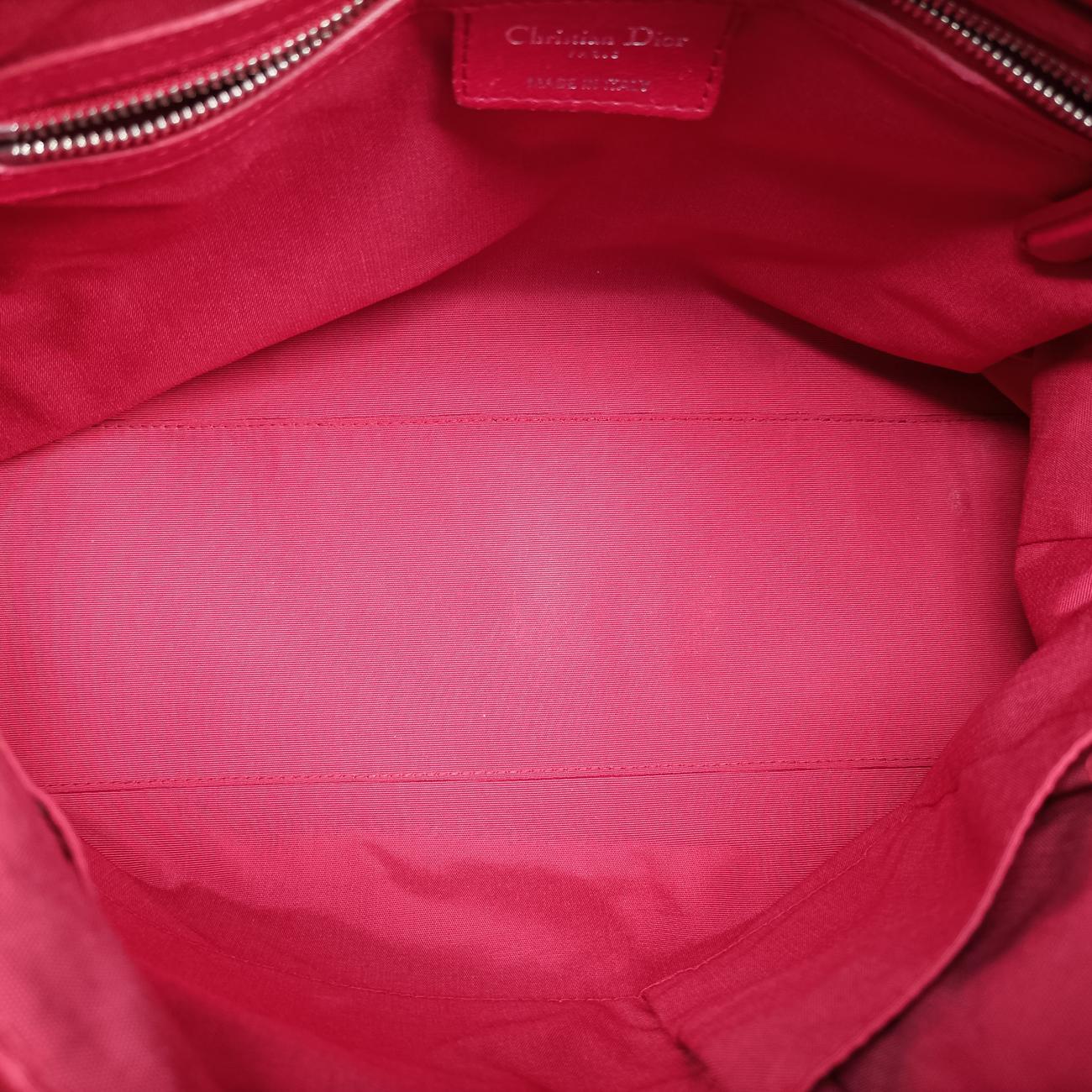 Vintage Christian Dior Granville Red lambskin  shoulderbag | stylenewstar