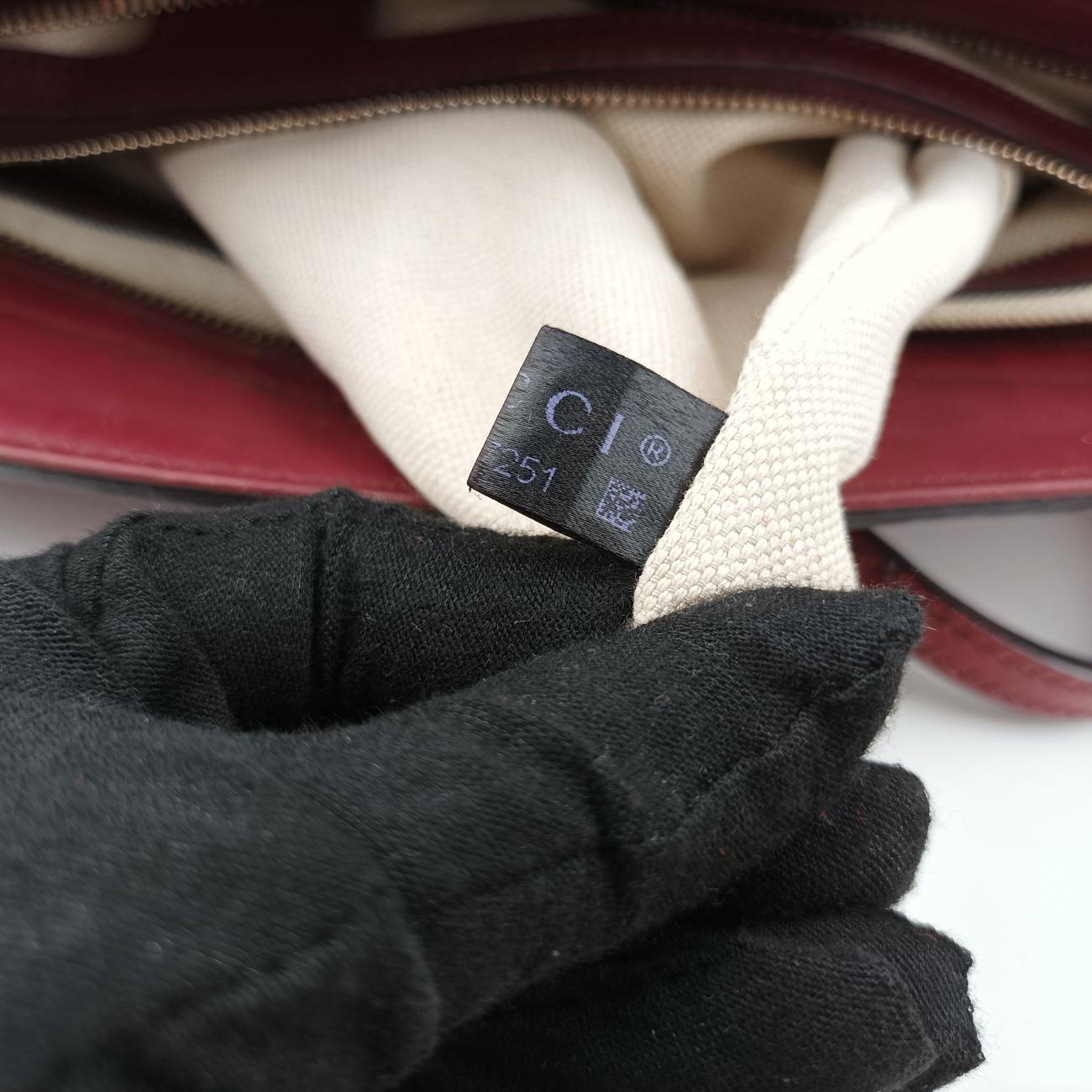 Pre-owned Gucci Bree Red Leather 323671 shoulderbag | stylenewstar