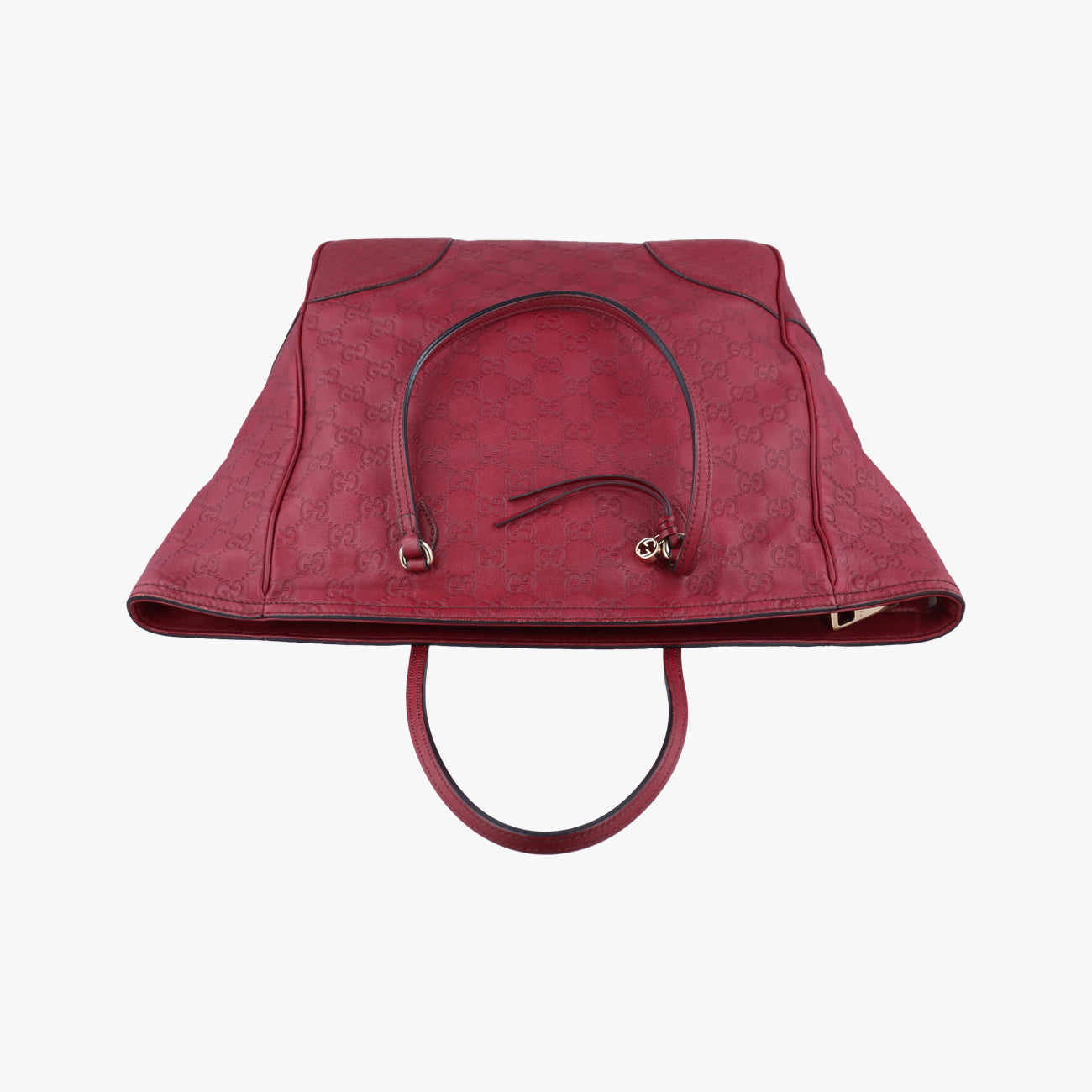 Pre-owned Gucci Bree Red Leather 323671 shoulderbag | stylenewstar