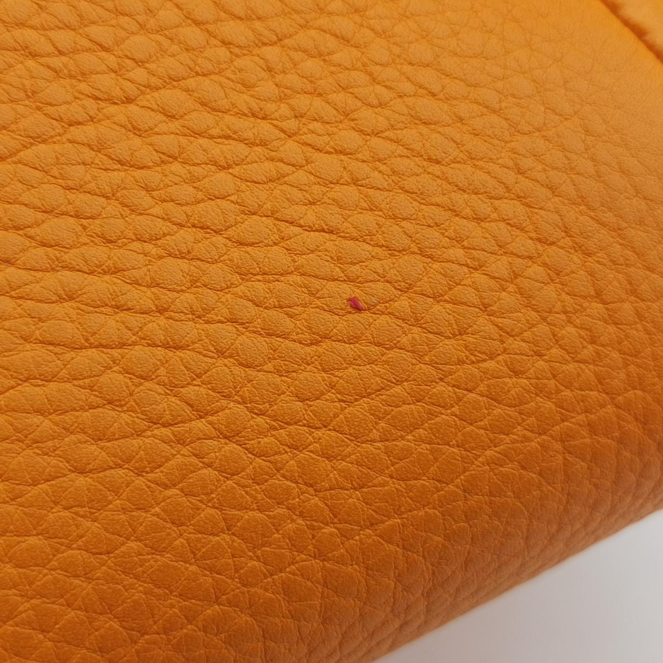 Pre-owned Gucci Soho Orange Leather 369176 shoulderbag | stylenewstar