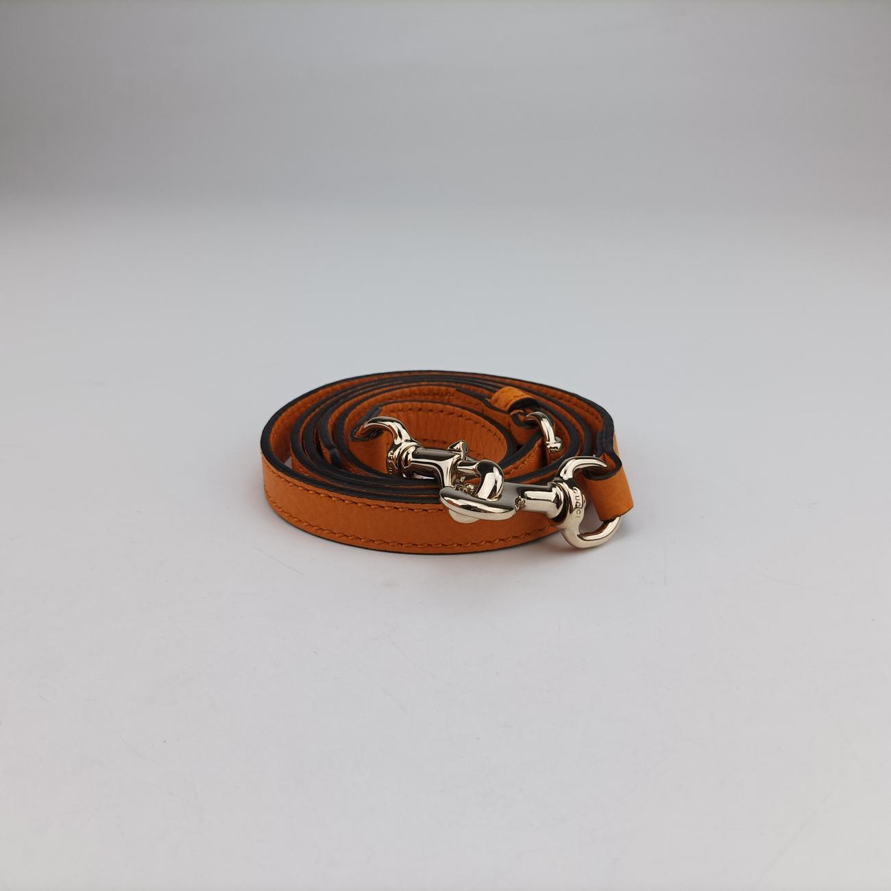 Pre-owned Gucci Soho Orange Leather 369176 shoulderbag | stylenewstar