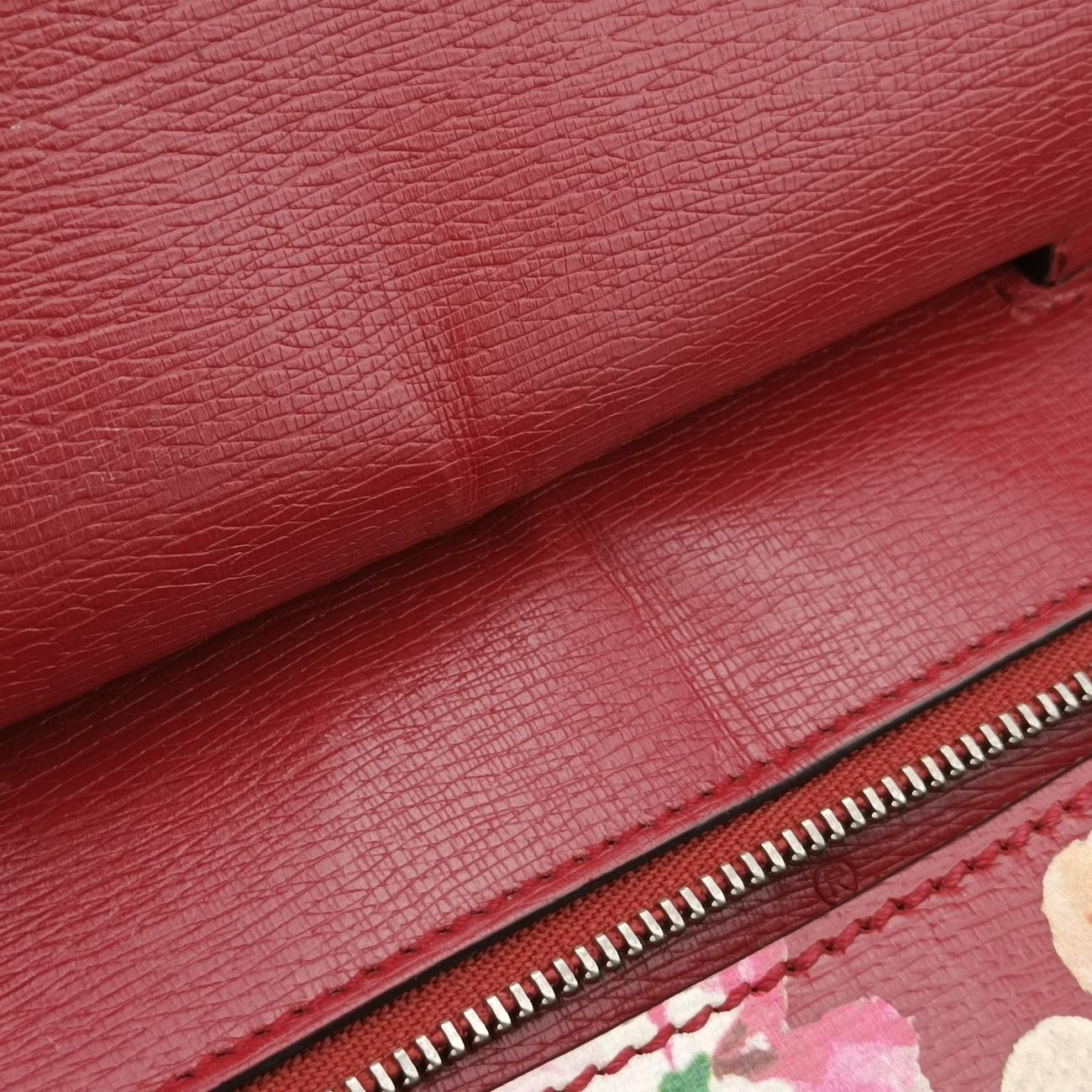 Secondhand Gucci Bamboo Daily Red×Multicolour Leather 392013 shoulderbag | stylenewstar