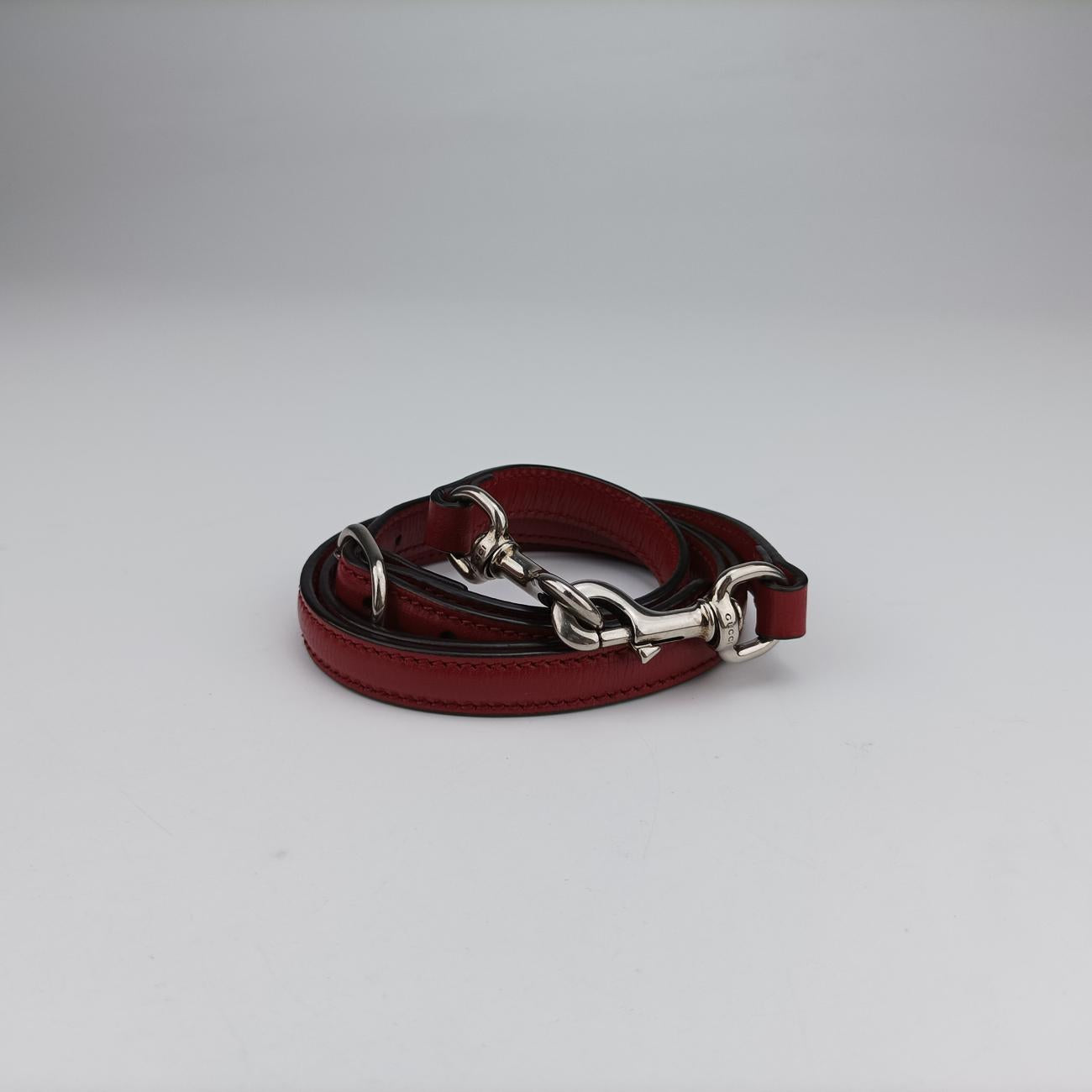 Secondhand Gucci Bamboo Daily Red×Multicolour Leather 392013 shoulderbag | stylenewstar