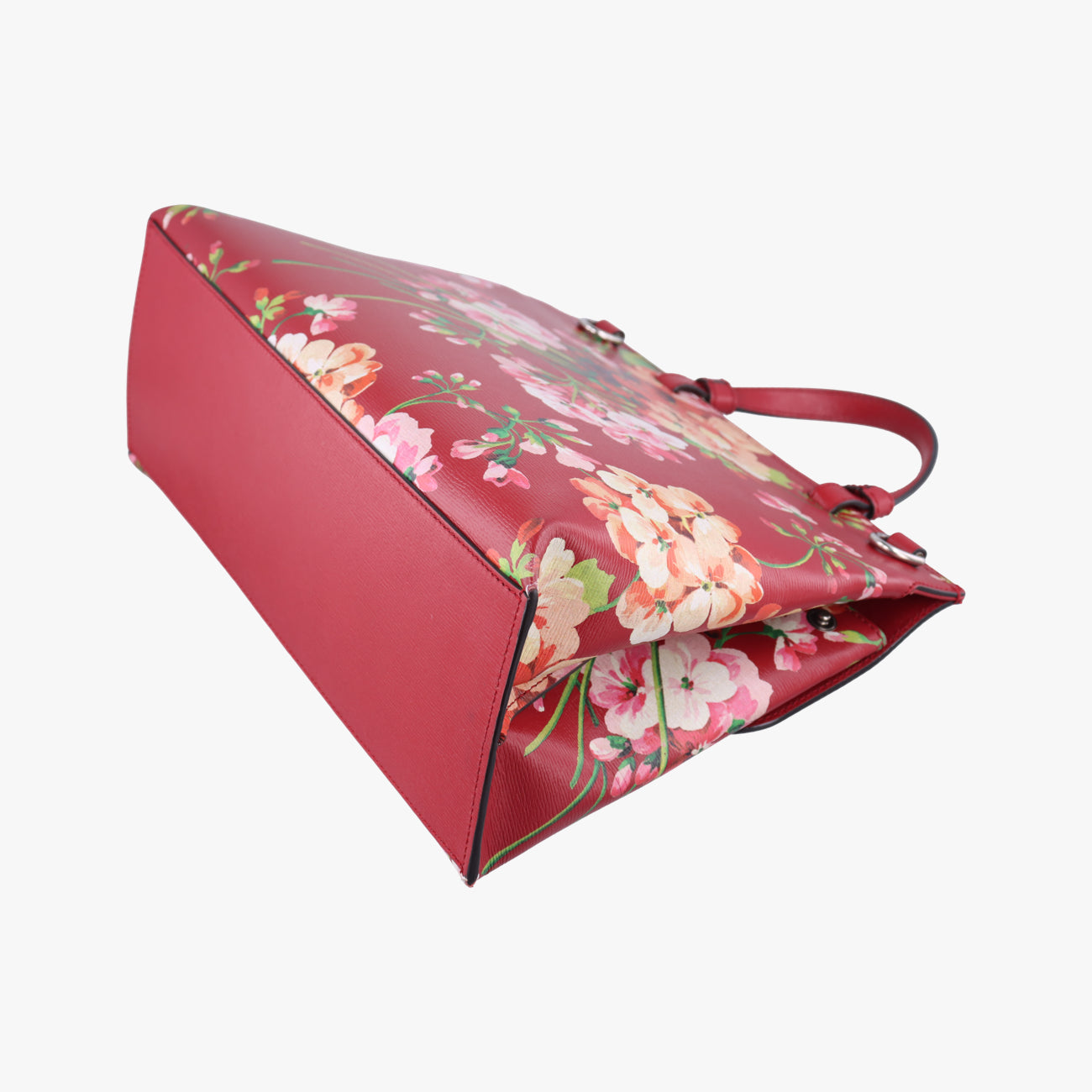 Secondhand Gucci Bamboo Daily Red×Multicolour Leather 392013 shoulderbag | stylenewstar