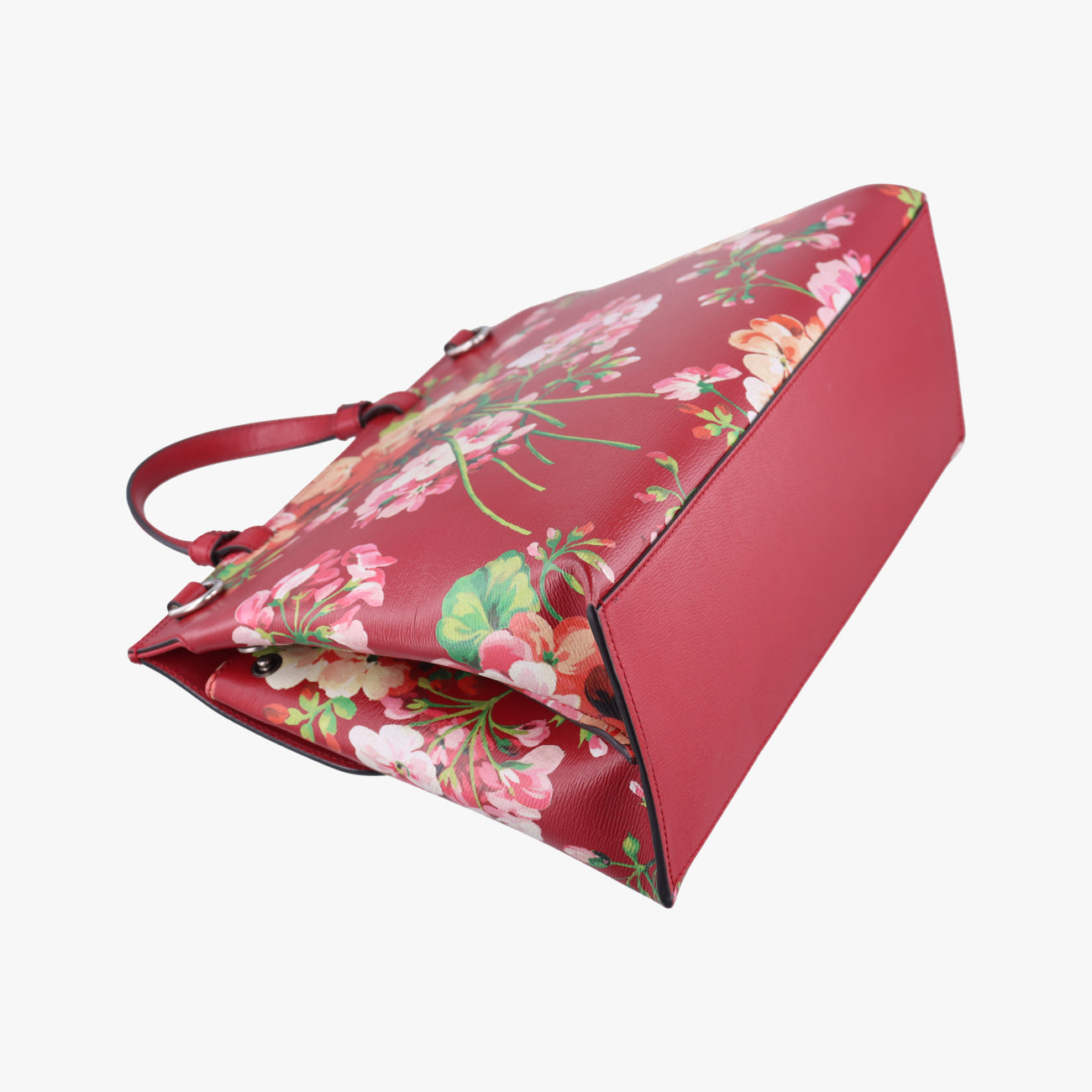 Secondhand Gucci Bamboo Daily Red×Multicolour Leather 392013 shoulderbag | stylenewstar