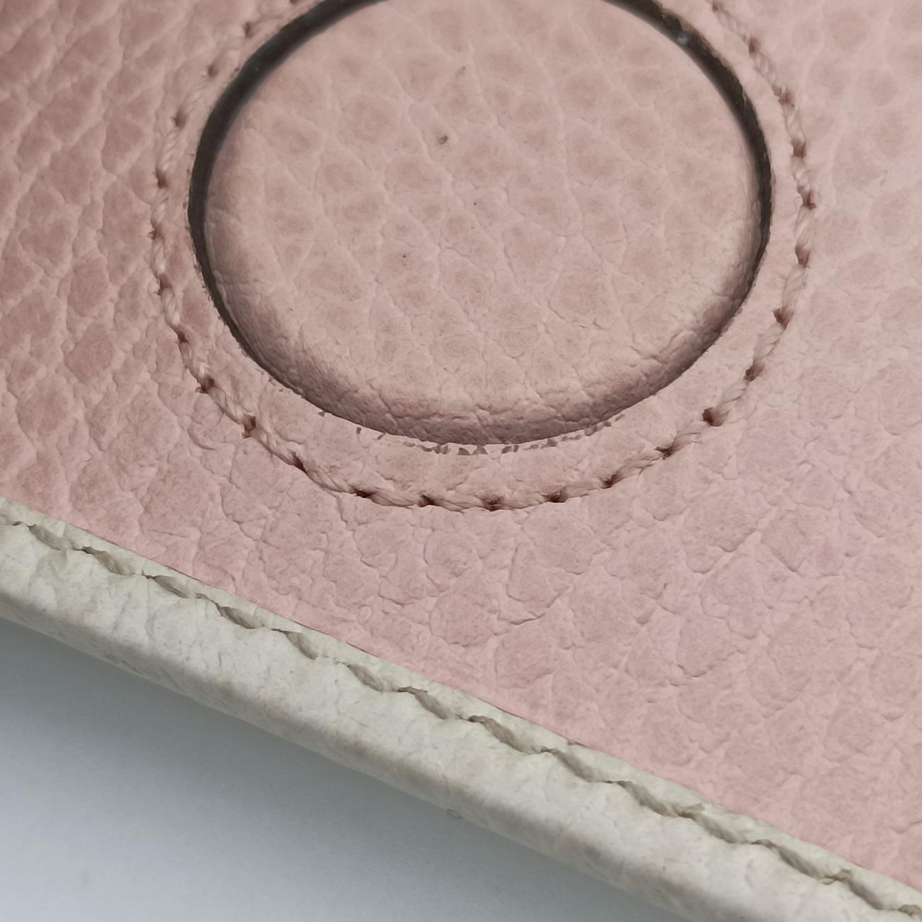 Pre-owned Gucci GG Marmont Bow White Leather 524293 shoulderbag | stylenewstar