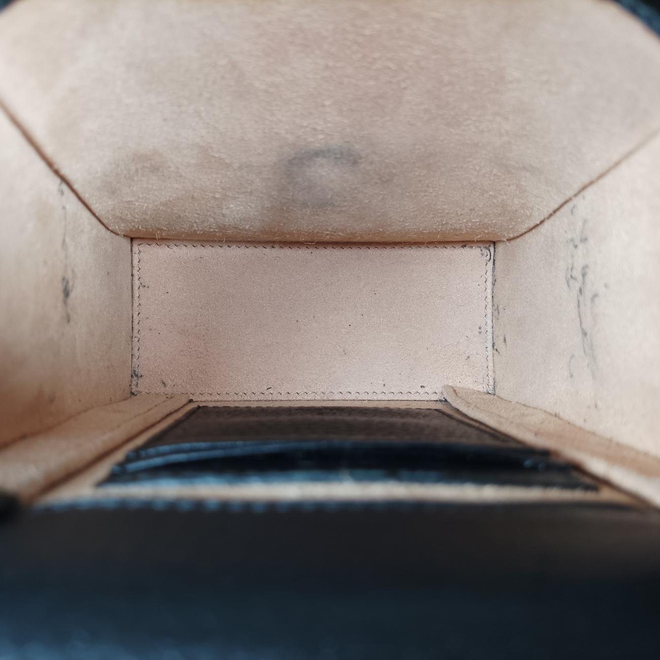 Pre-owned Gucci Horsebit 1955 Black Leather 732302 shoulderbag | stylenewstar