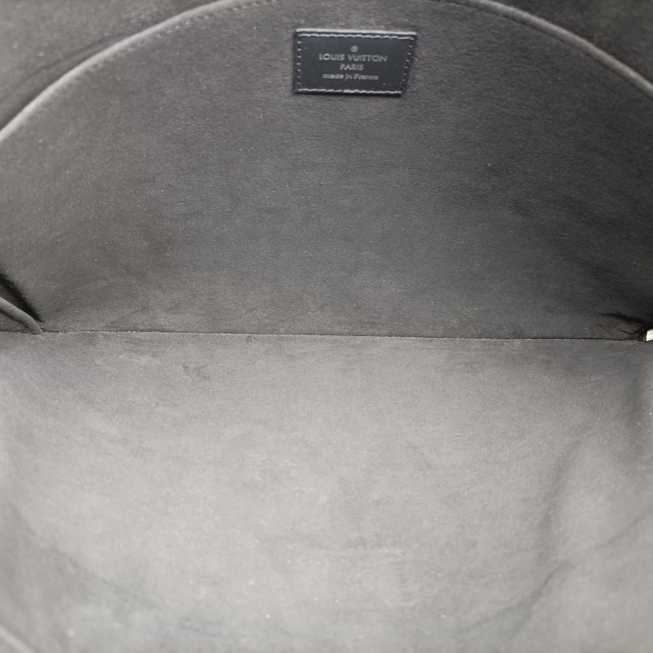 Pre-owned Louis Vuitton Pochette Jour GM Noir epi M67754 clutchbag | stylenewstar