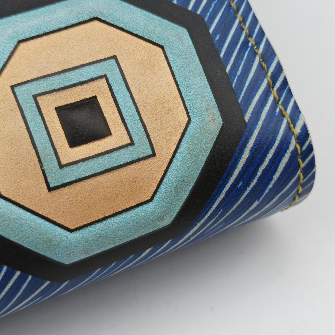 Pre-owned Louis Vuitton Twist MM Blue x Multicolor Epi M54865 shoulderbag | stylenewstar