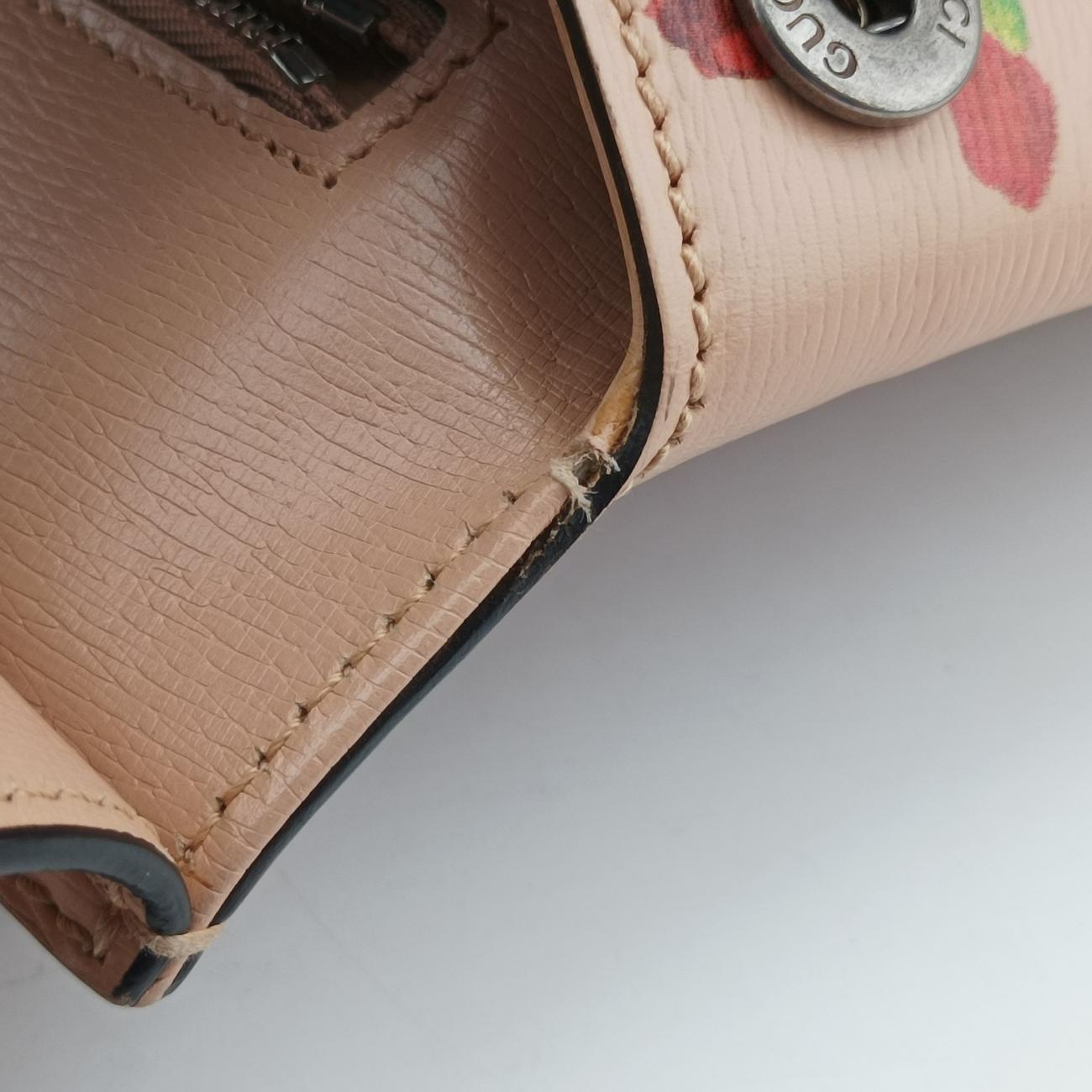 Pre-owned Gucci Bamboo Daily Beige×Multicolour Leather 392013 shoulderbag | stylenewstar