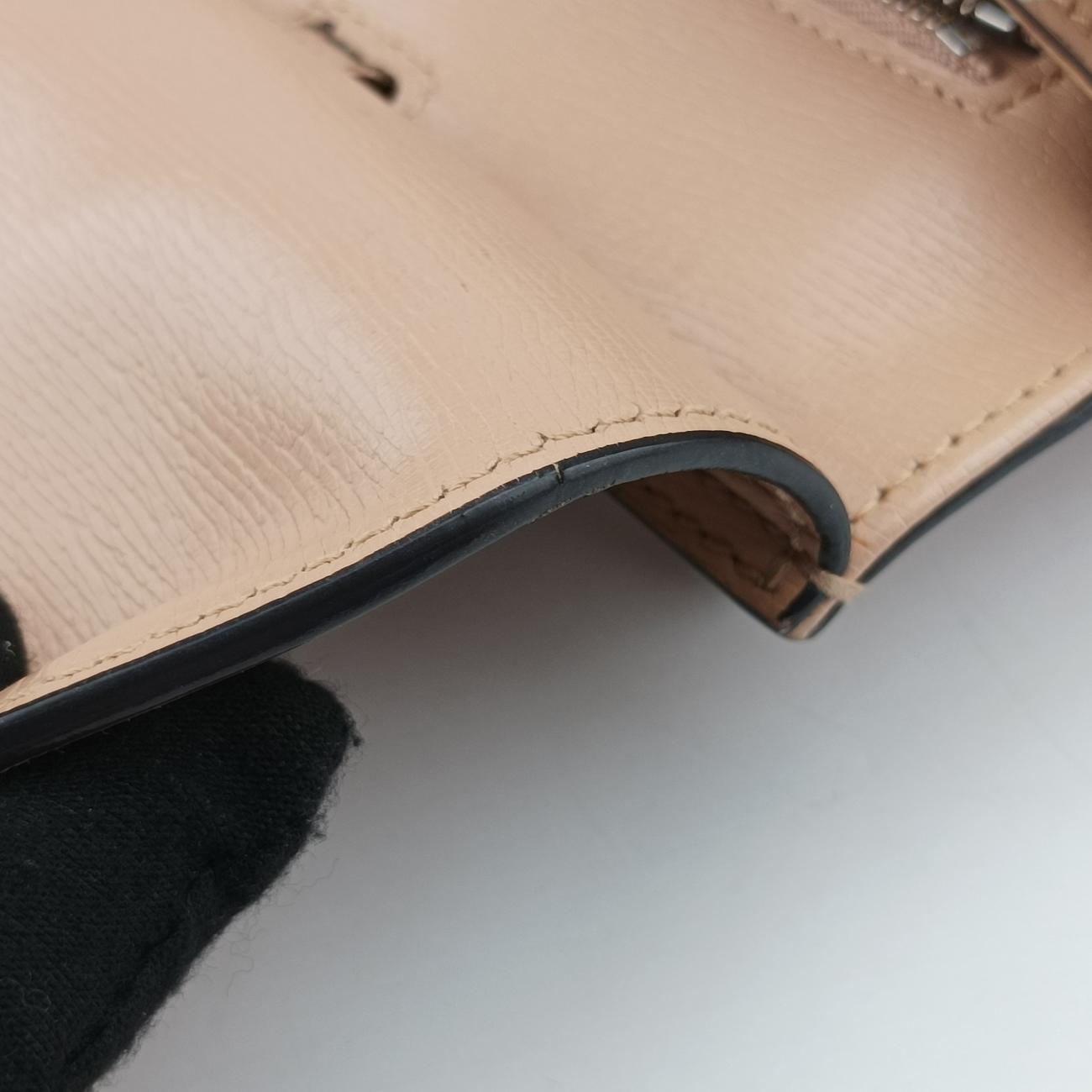 Pre-owned Gucci Bamboo Daily Beige×Multicolour Leather 392013 shoulderbag | stylenewstar