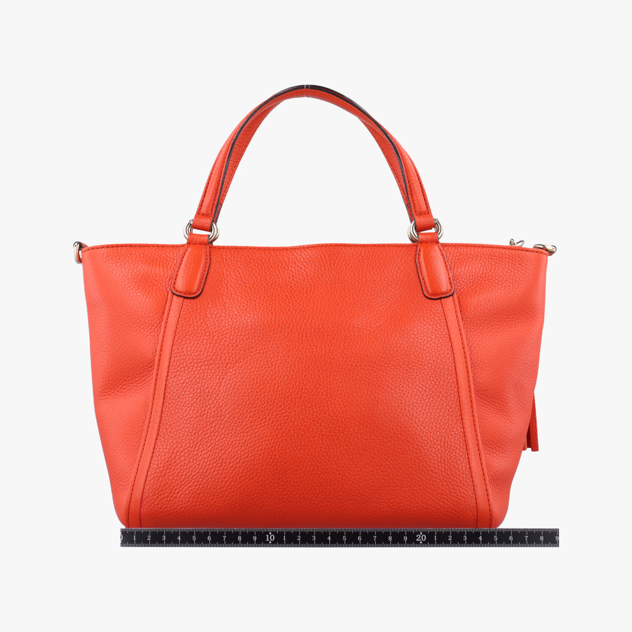 Pre-owned Gucci Soho Orange Leather 369176 shoulderbag | stylenewstar